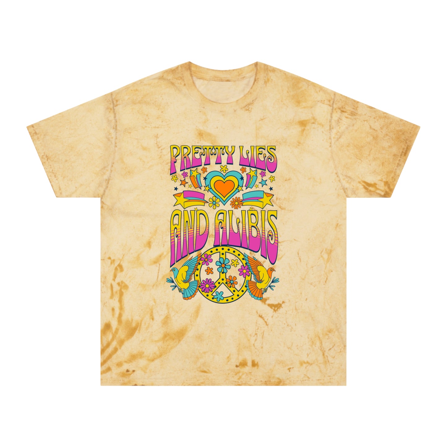 Hippie Unisex Color Blast T-Shirt