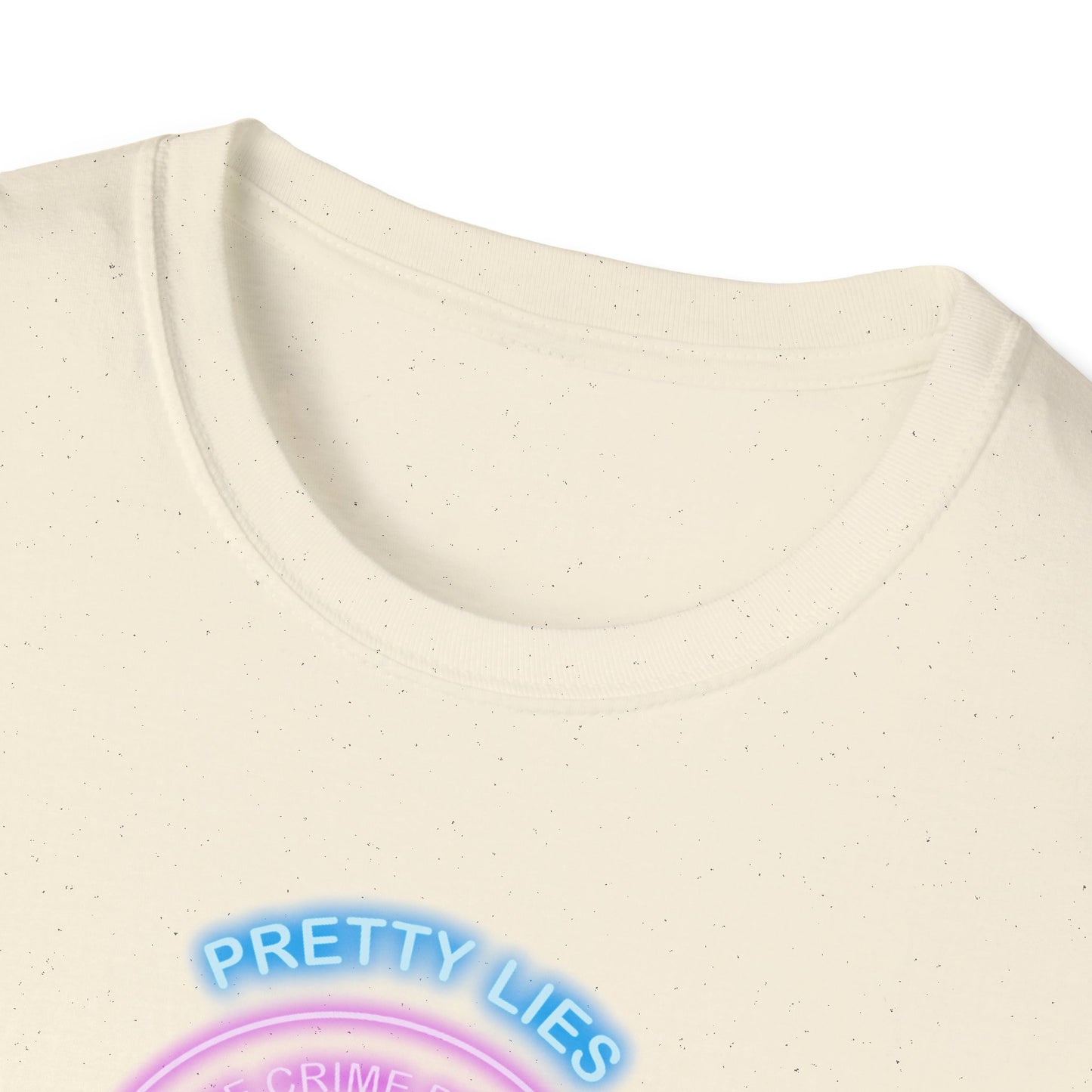 Alibier Unisex Softstyle T-Shirt - "Pretty Lies" and "Alibier" Graphic Tee for Trendsetters