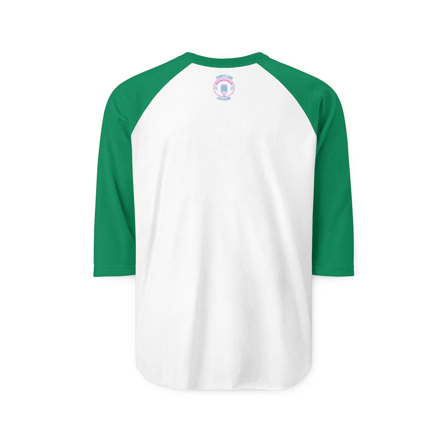 Las Vegas Neon Badge Raglan Shirt  "What Happens In Vegas" Crime Con 26' (Design 2)
