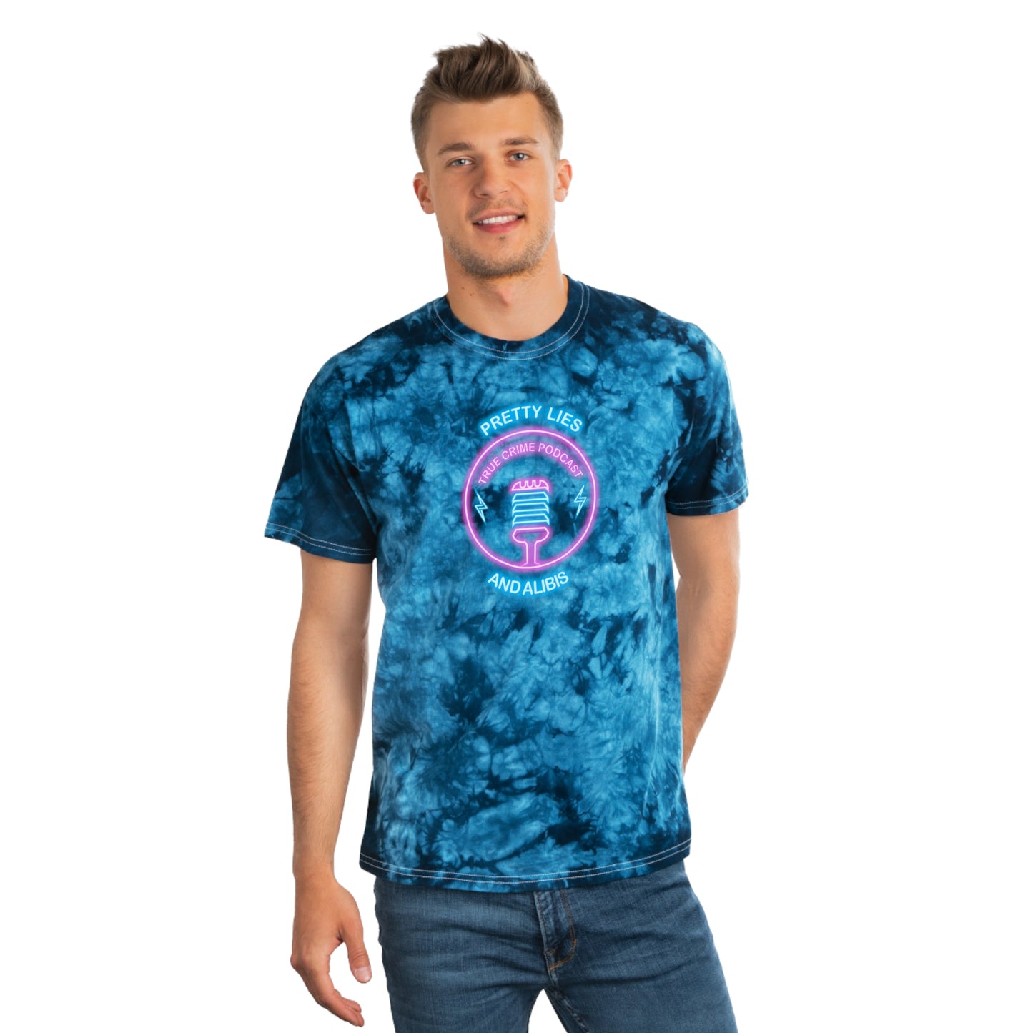 Alibier Tie-Dye Tee, Crystal