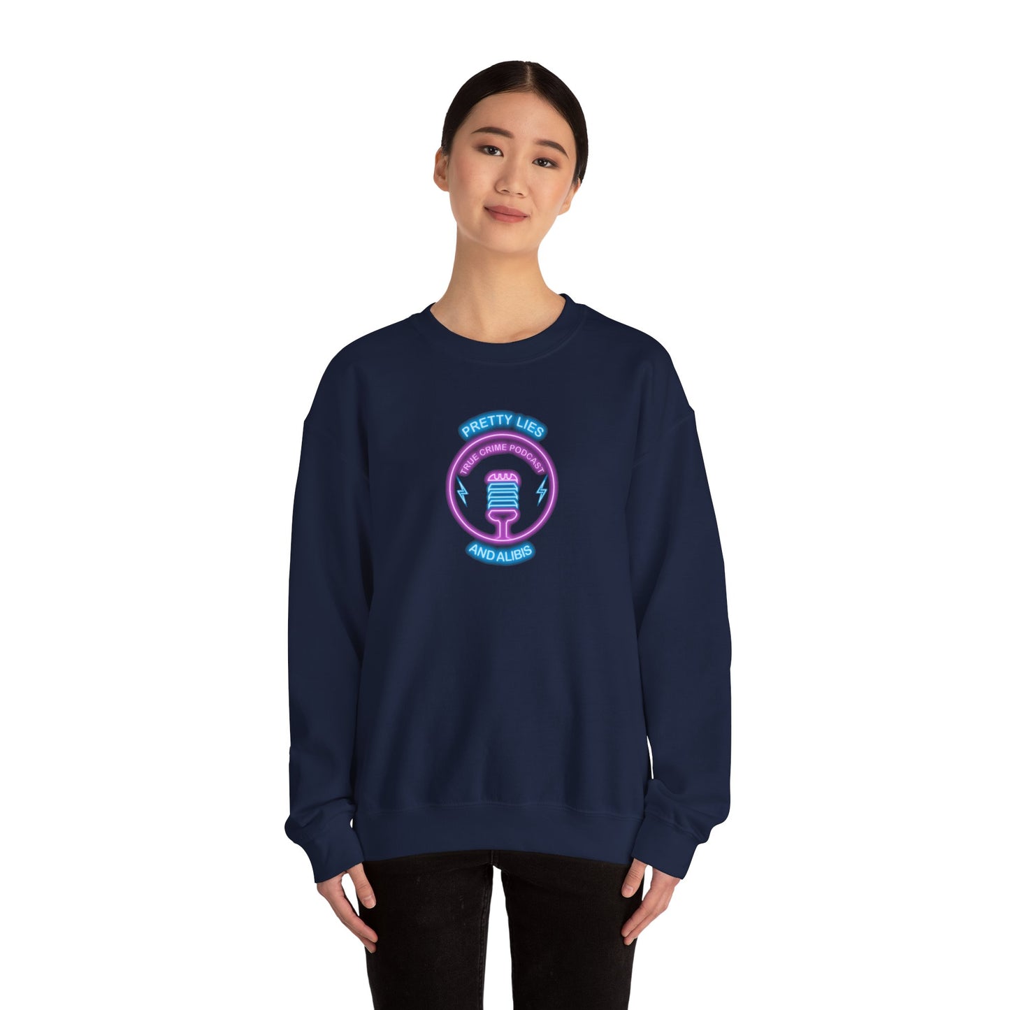 Alibier Vibrant Unisex Crewneck Sweatshirt - 'Creative Vibes' Design