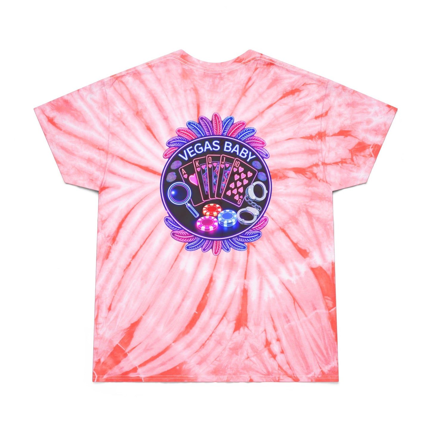 Tie-Dye Tee — "Vegas Baby" Crime Con 26'