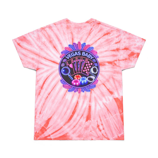 Tie-Dye Tee — "Vegas Baby" Crime Con 26'