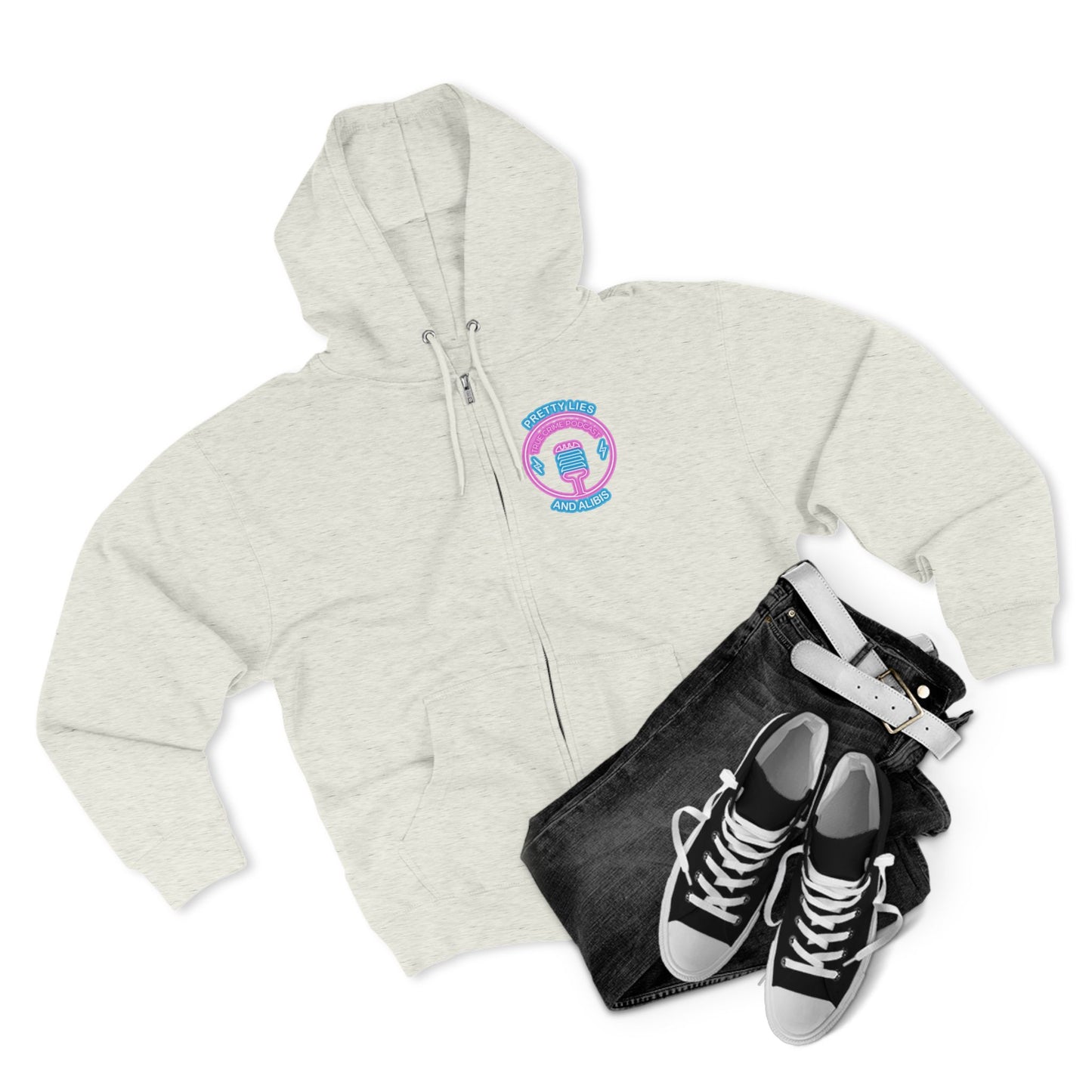 Vegas Baby Zip Hoodie — Crime Con 26'