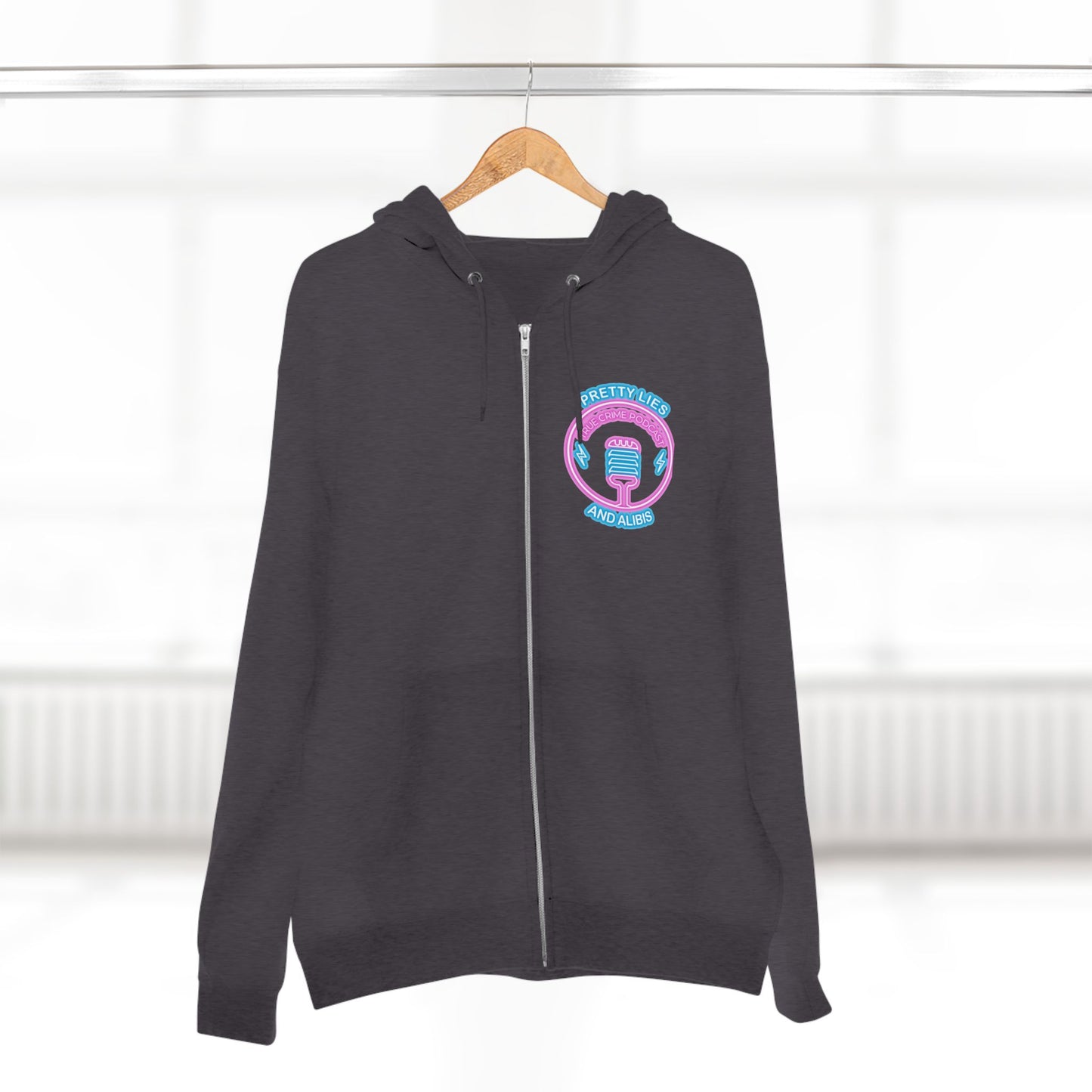 Unisex Zip Hoodie "Stack Chips Not Charges" Crime Con 26'