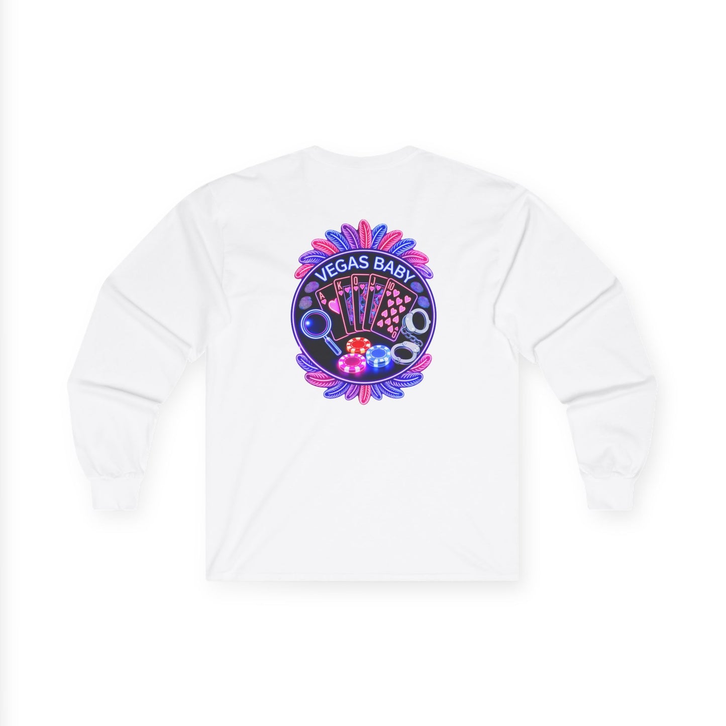 Vegas Baby Long Sleeve Tee — Crime Con 26'