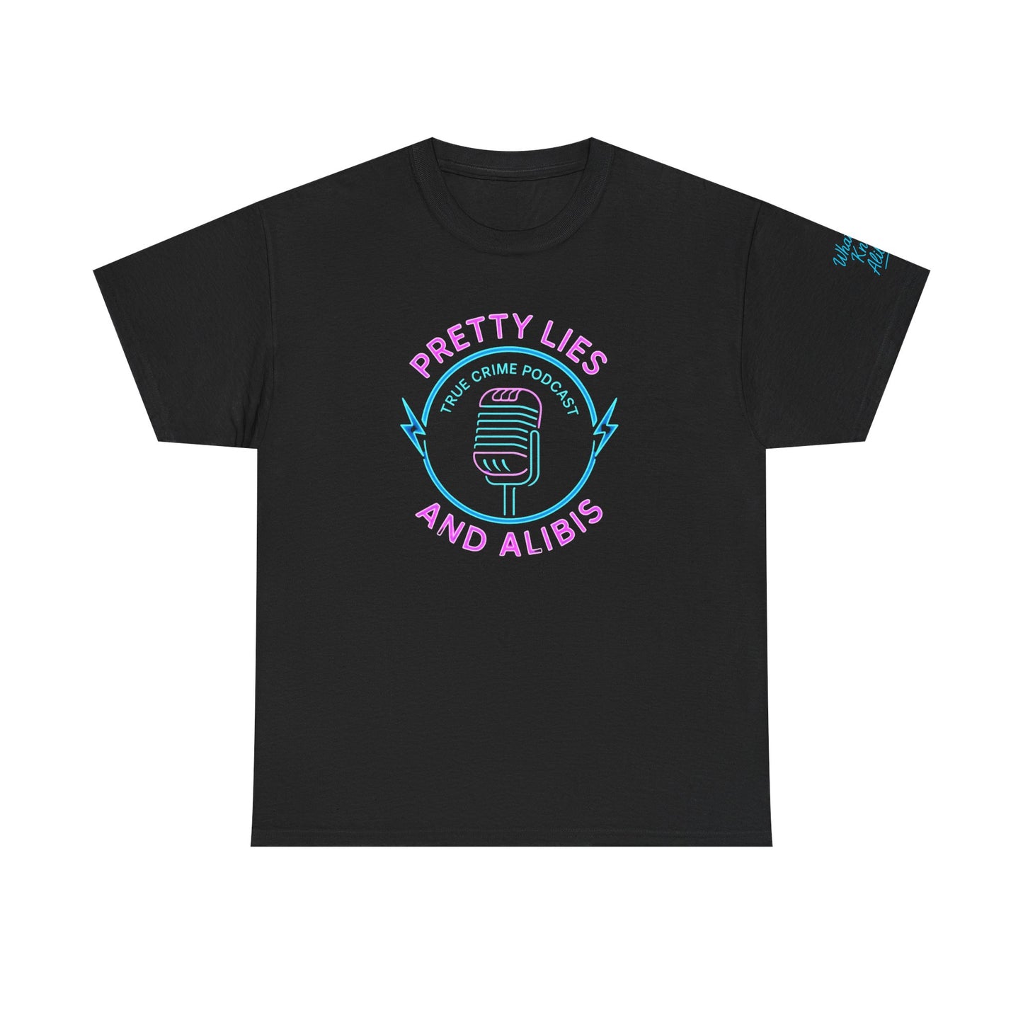 Pretty Lies and Alibis Podcast Unisex Tee | New 2025