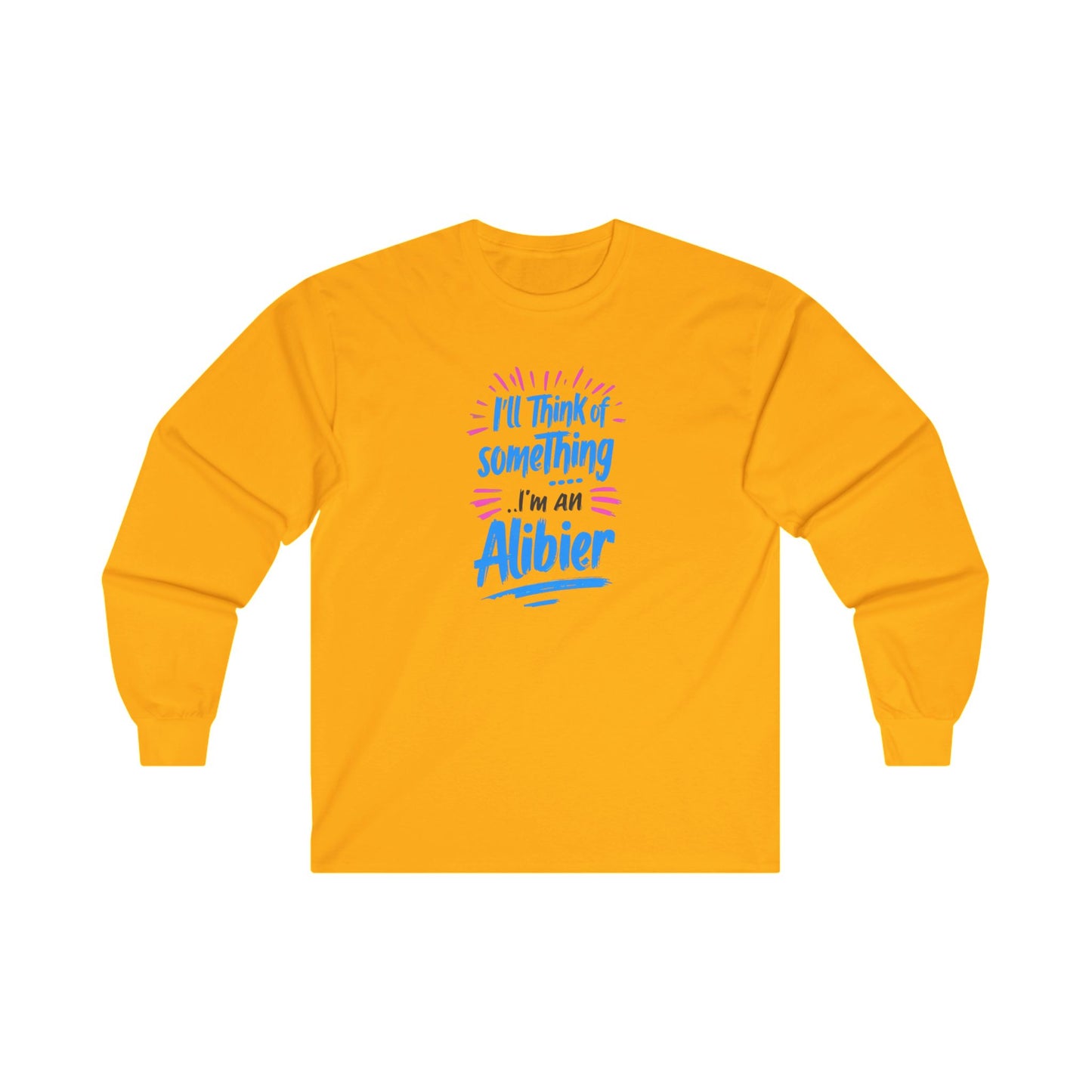 New! I’m an Albier Unisex Ultra Cotton Long Sleeve Tee - Fun Graphic Tee for Creative Minds