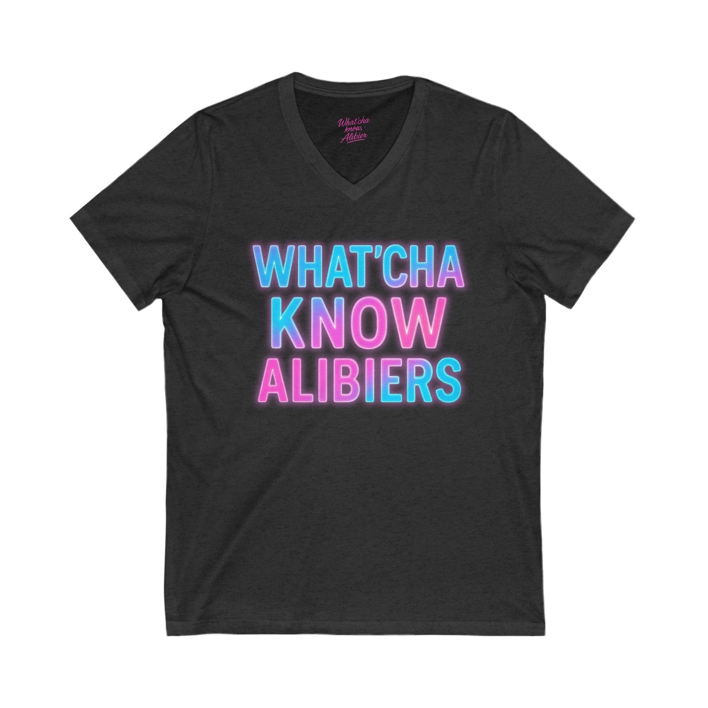Whatcha Know Alibiers V-Neck Tee, NEW 2025