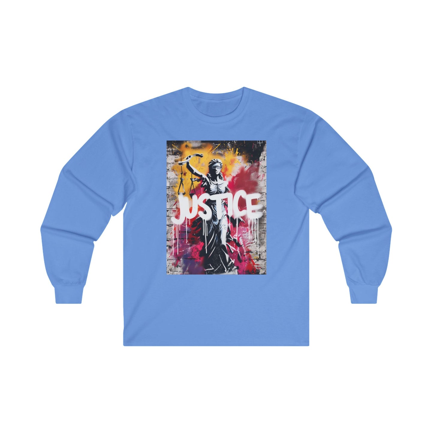 NEW~ Justice Graphic Long Sleeve Tee – Unisex