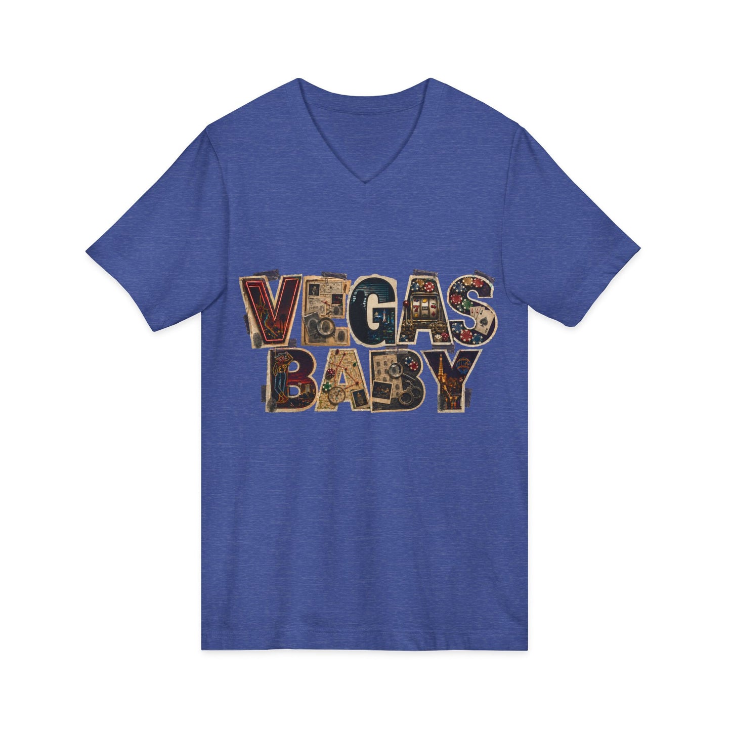 Ransom Vegas Baby V-Neck Tee — Crime Con 26' (No Logo)