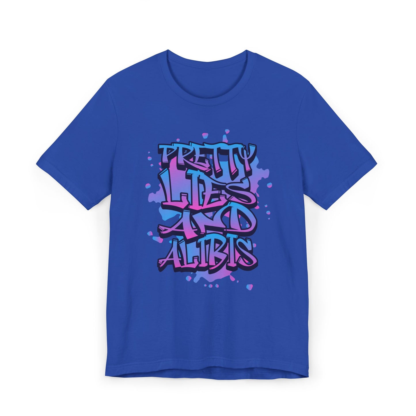 Pretty Lies Retro Unisex Jersey T-Shirt