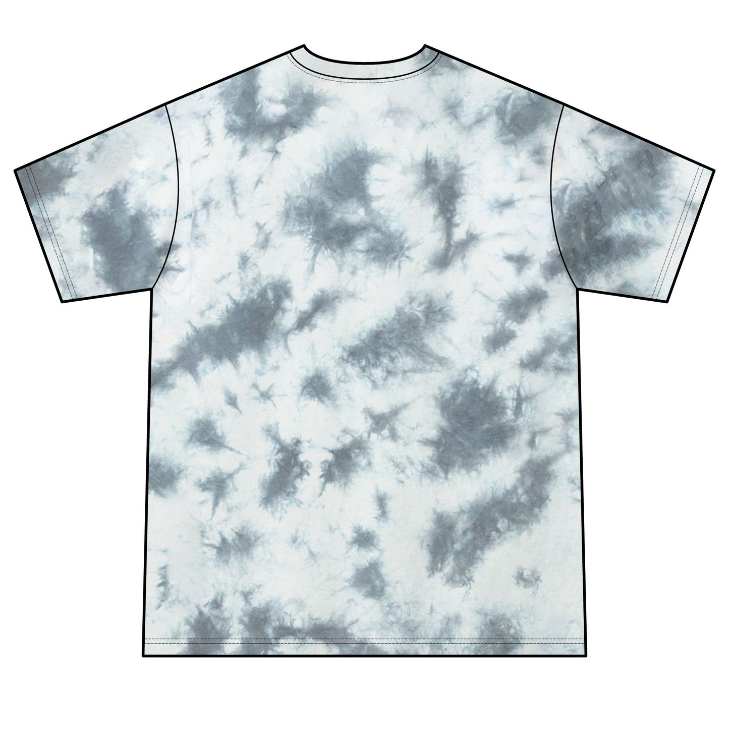Lyrics Desert Highway Tie-Dye Tee — "On a Dark Desert Highway" Graphic Shirt
