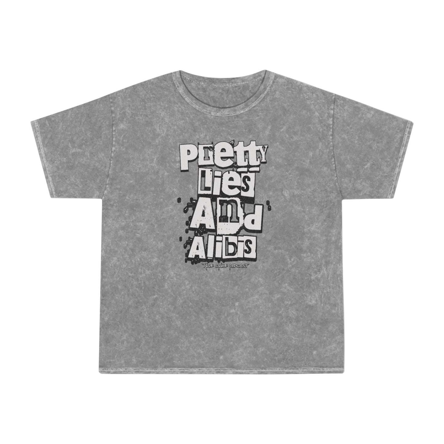 Pretty Lies And Alibis Ransom Unisex Mineral Wash T-Shirt - Pretty Lies And Alibs Graphic Tee