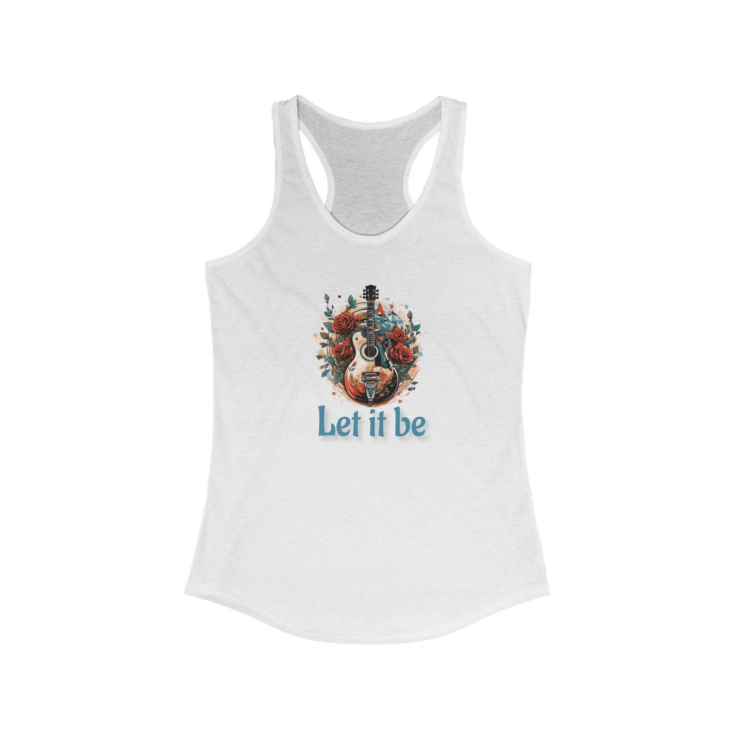 NEW! Lyrics Racerback Tank Top - Let It Be