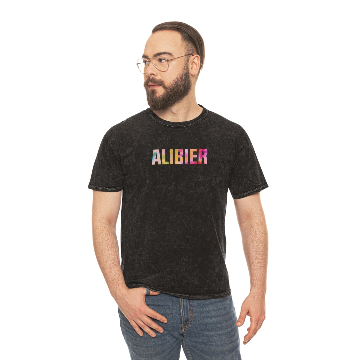 Alibier Unisex Mineral Wash T-Shirt