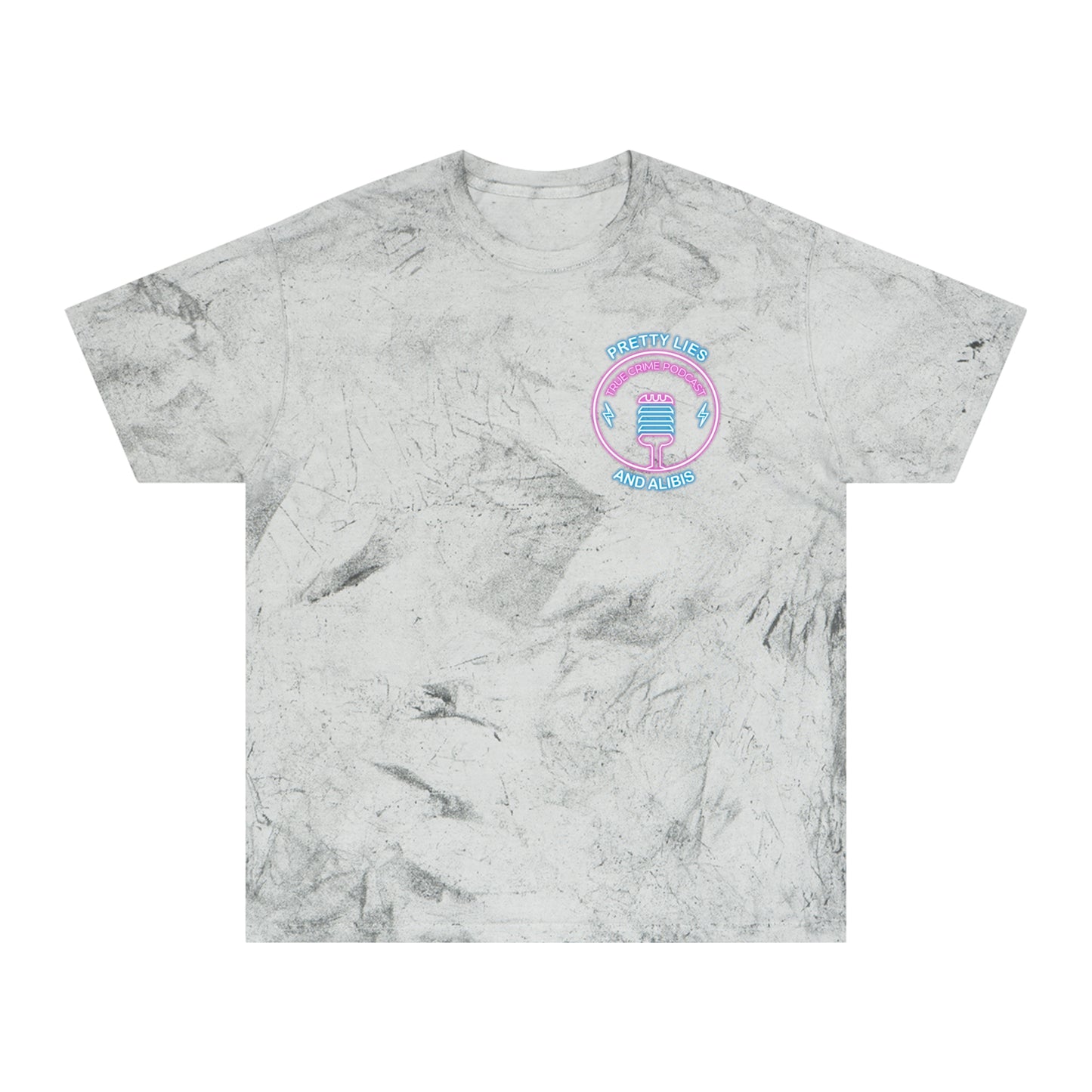 Tie-Dye T-Shirt — "Stack Chips Not Charges" Crime Con 26'