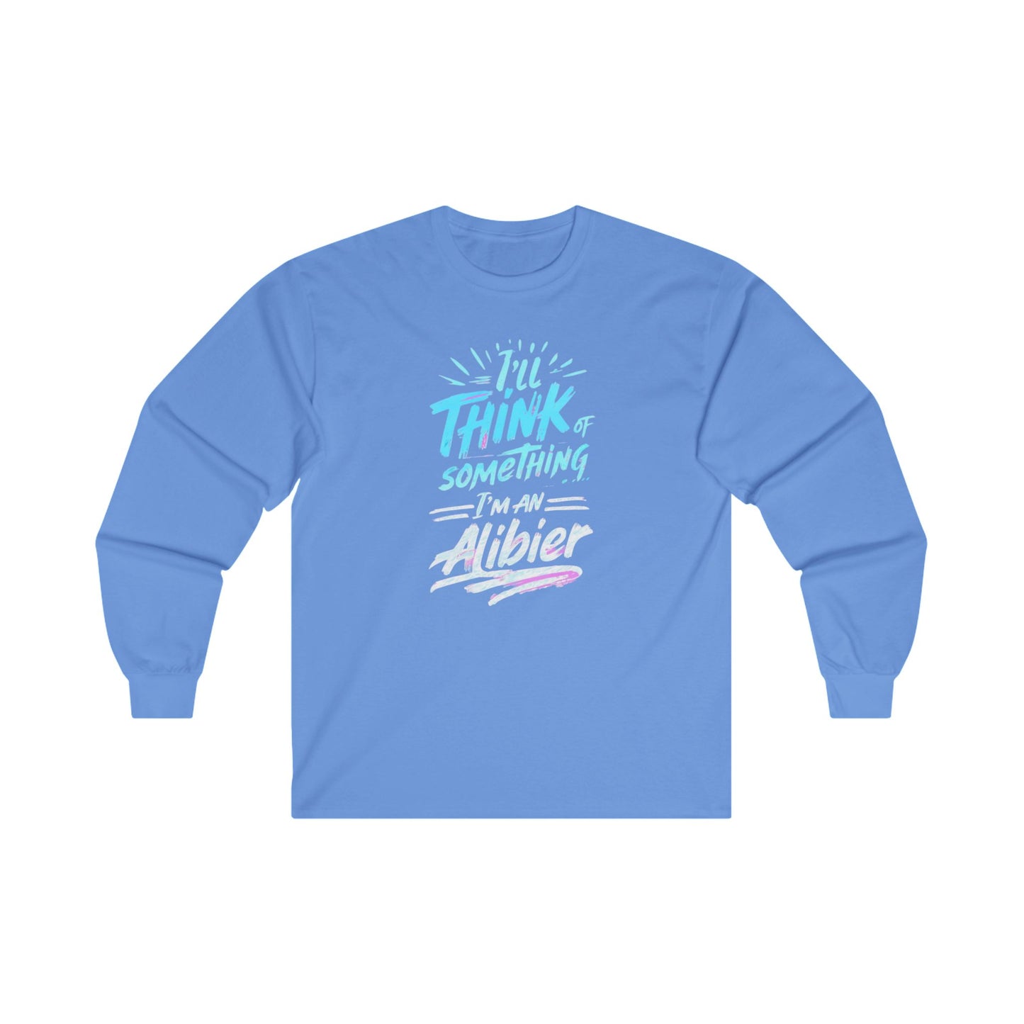 New! I’m an Albier Unisex Ultra Cotton Long Sleeve Tee - Fun Graphic Tee for Creative Minds