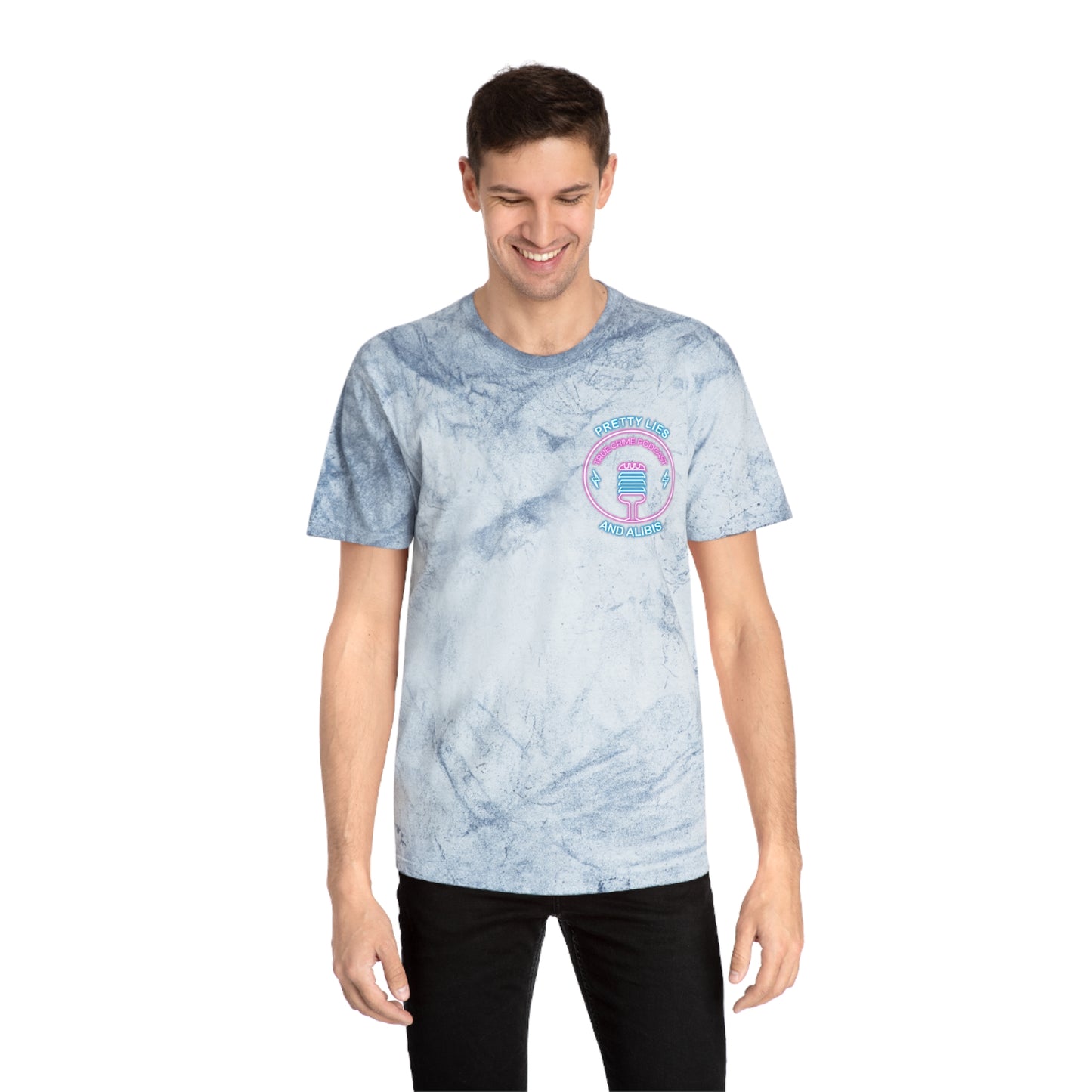 Tie-Dye T-Shirt — "Stack Chips Not Charges" Crime Con 26'