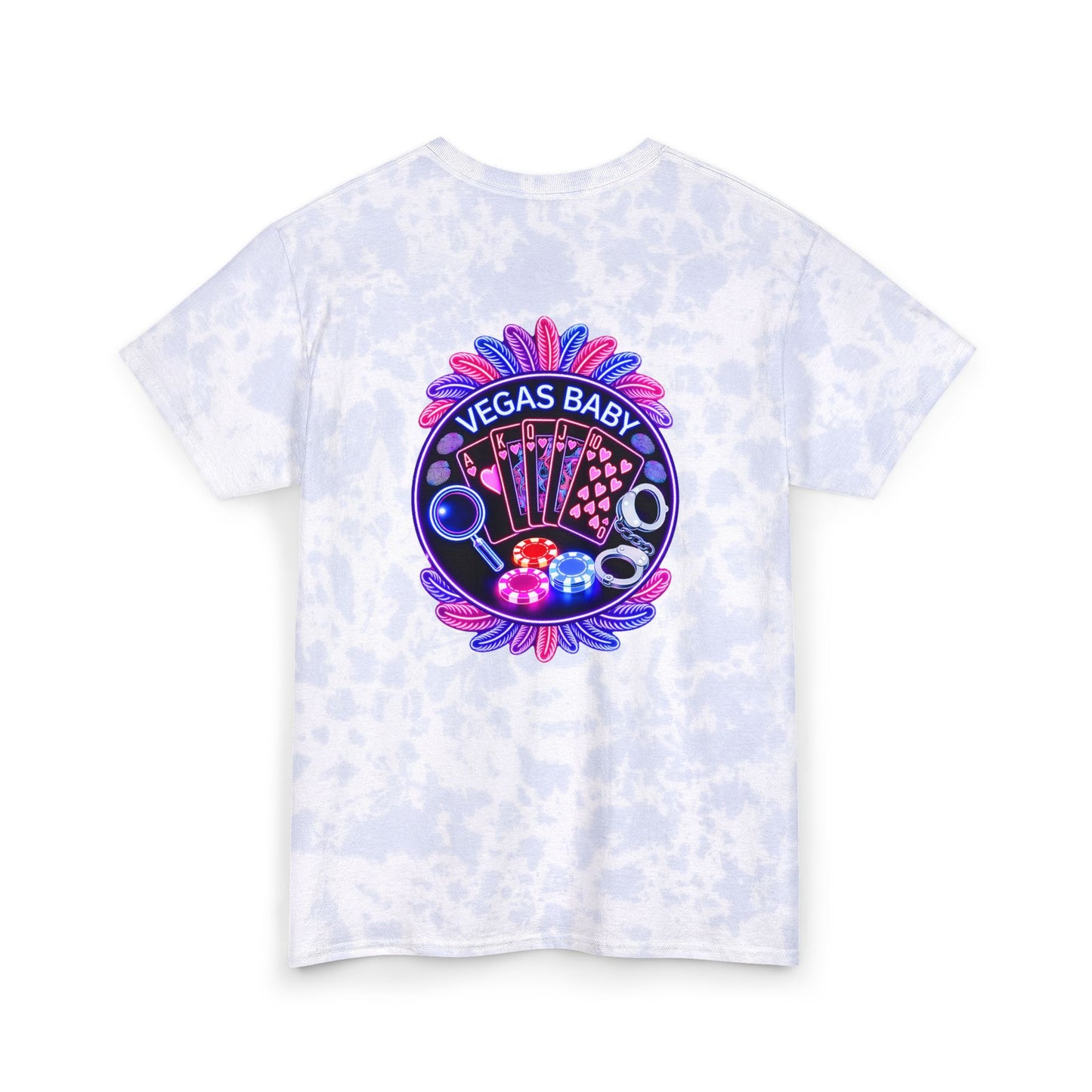 Tie Dye "Vegas Baby" Tee - Crime Con 26'