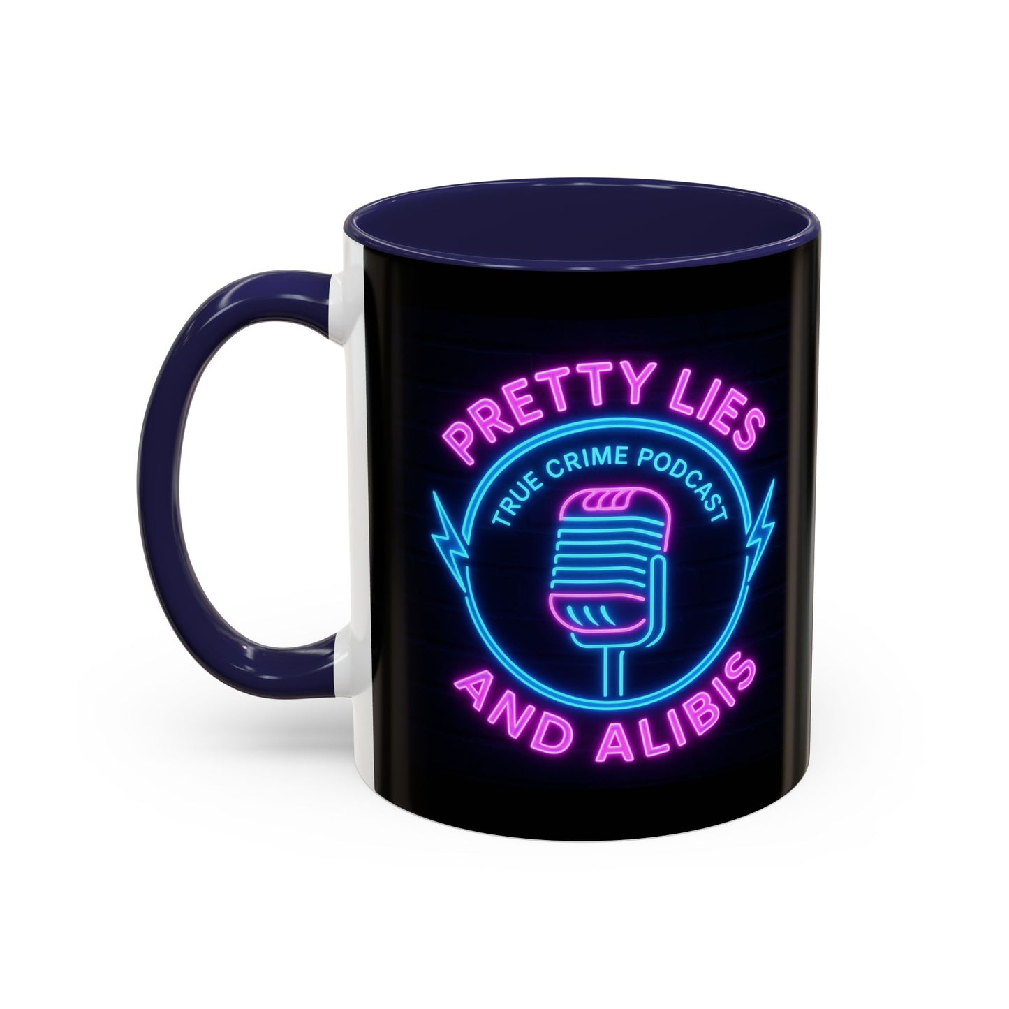 Pretty Lies Neon Coffee Mug - New 2025