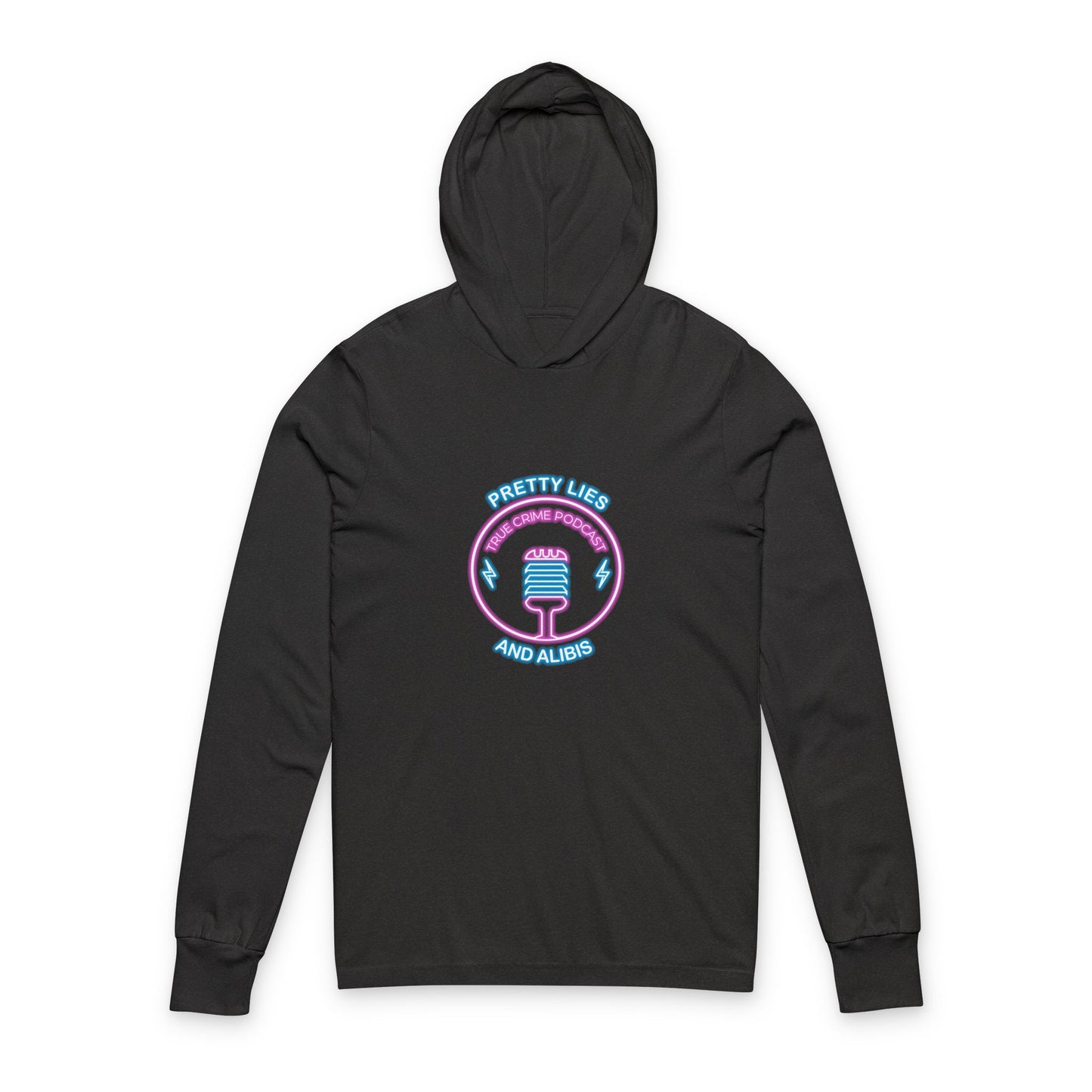 Vegas Baby Hooded Long Sleeve Tee — Crime Con 26'