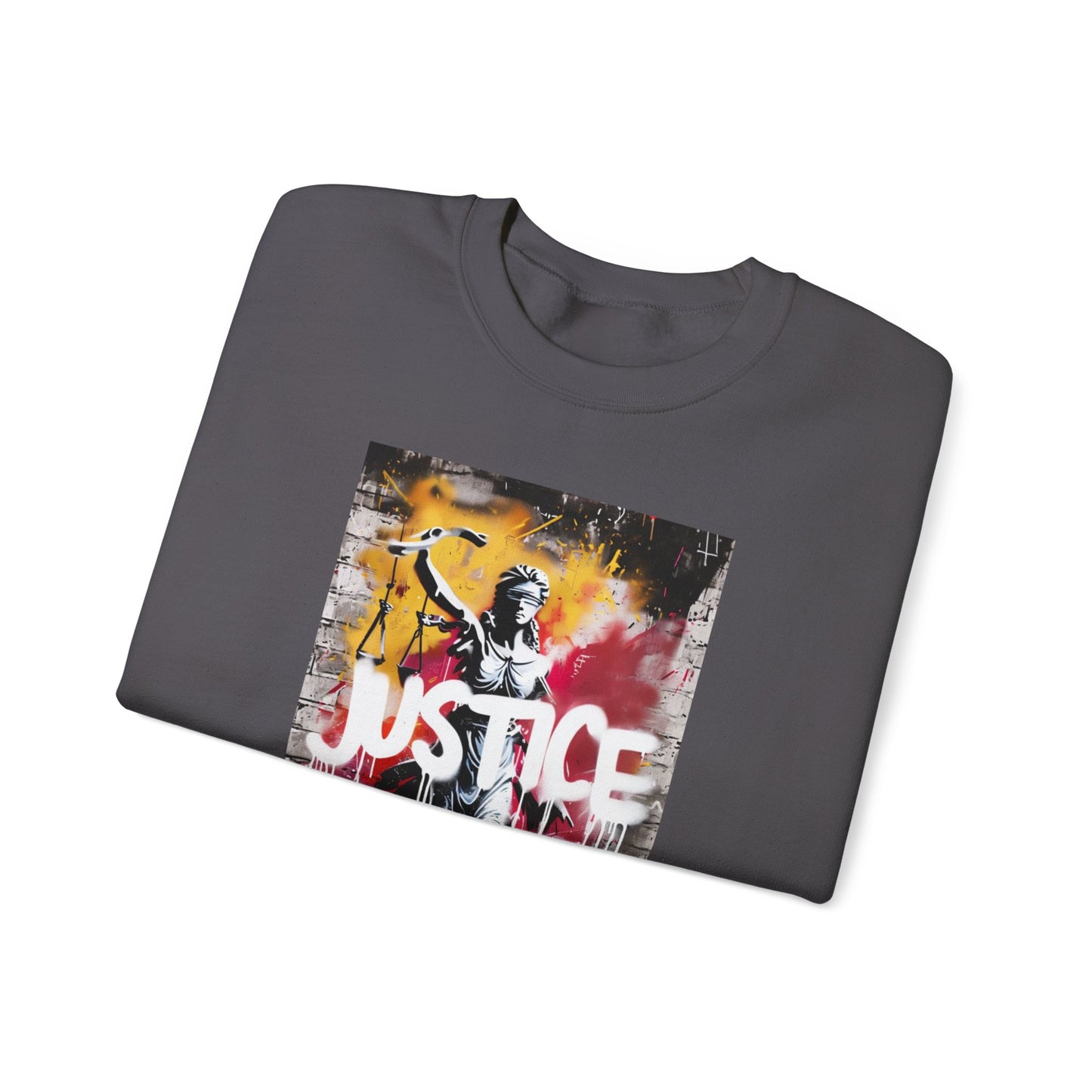 NEW! Justice Graphic Crewneck Sweatshirt - Unisex Heavy Blend™