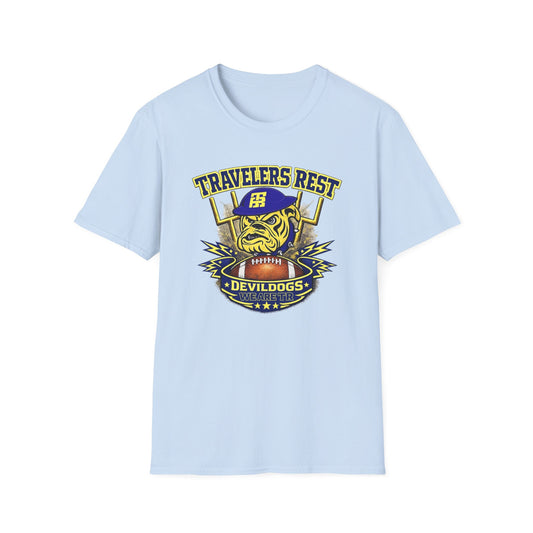 Travelers Rest Devildogs T-Shirt — TRhs Football Tee
