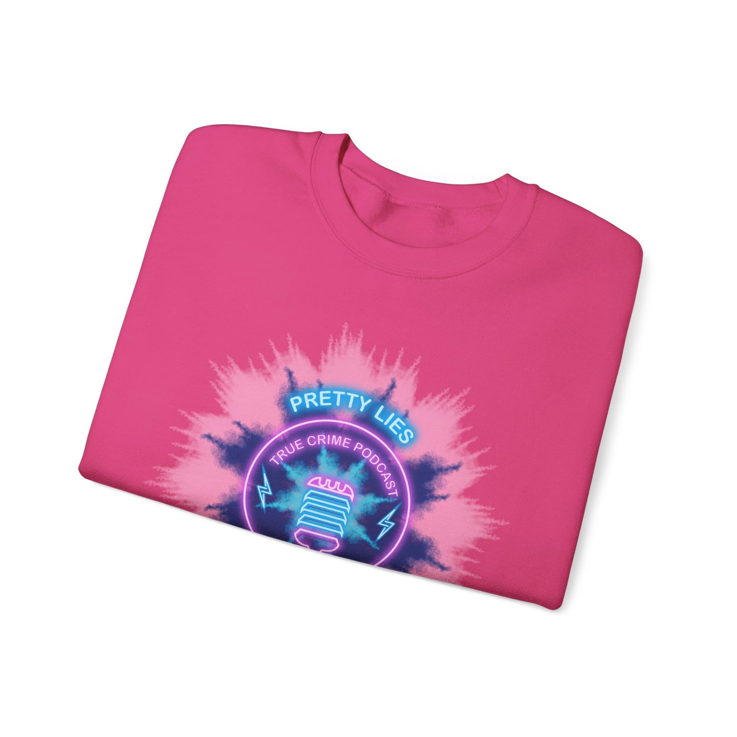 Tie Dye Burst Unisex Heavy Blend™ Crewneck Sweatshirt