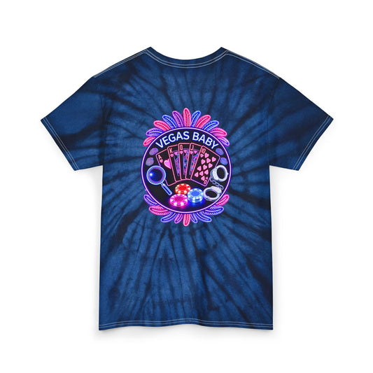 Tie Dye "Vegas Baby" Tee - Crime Con 26'