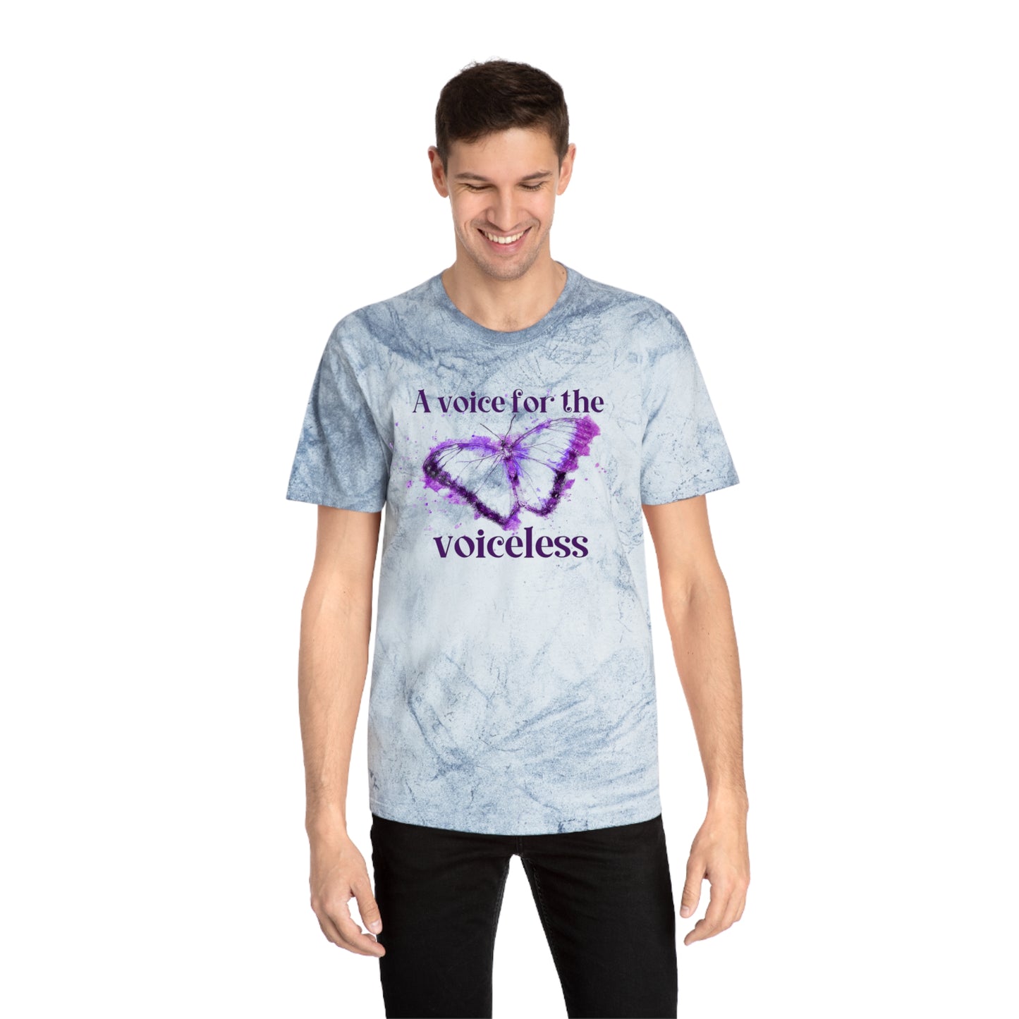 Voice For The Voiceless Unisex Color Blast T-Shirt