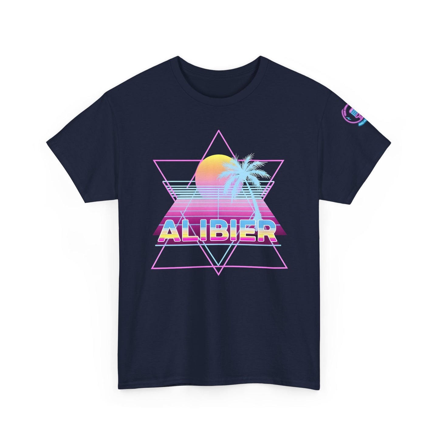 Retro Alibier Unisex Heavy Cotton Tee - ALIBIER