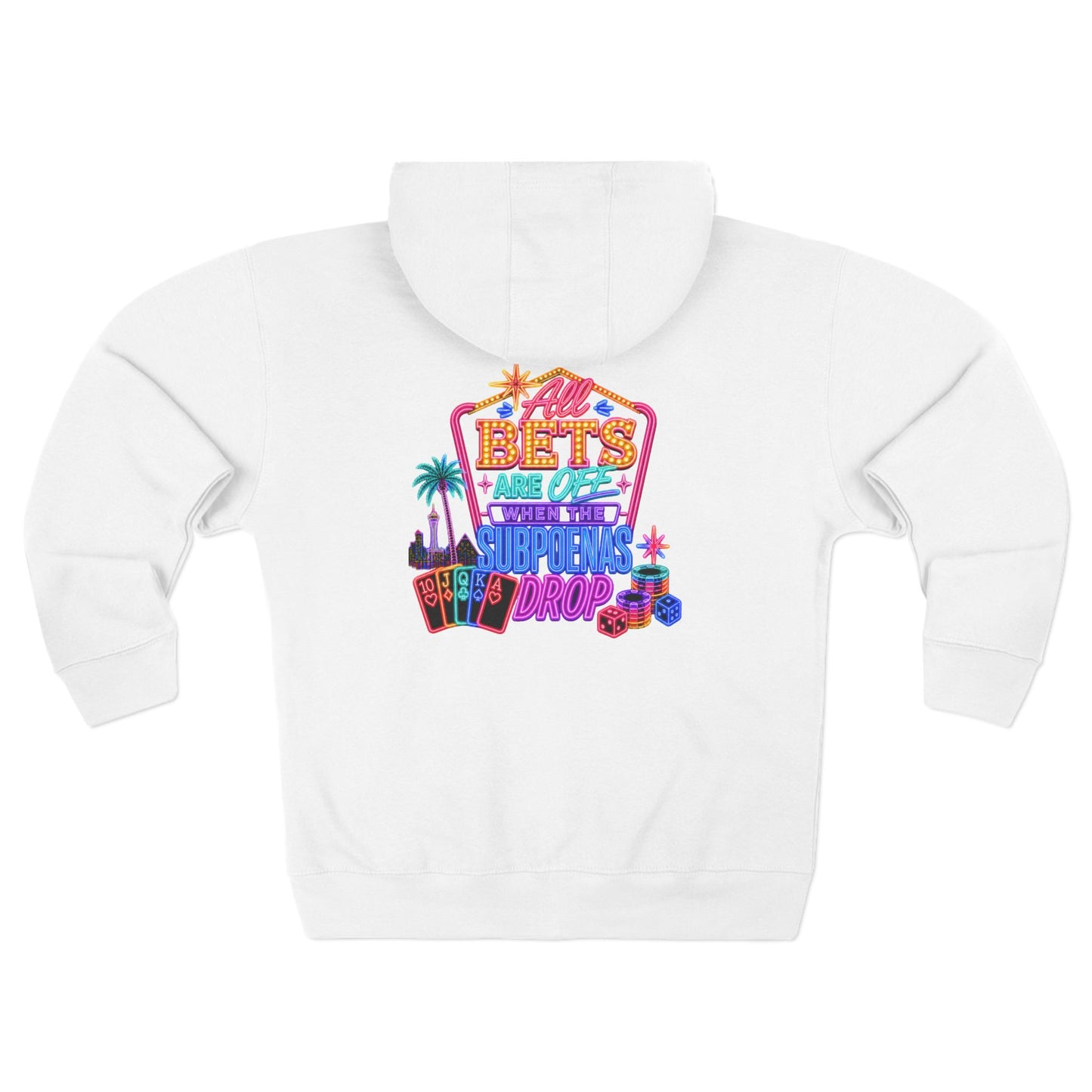 Zip Hoodie — '"All Bets Are Off ' - Crime Con 26'
