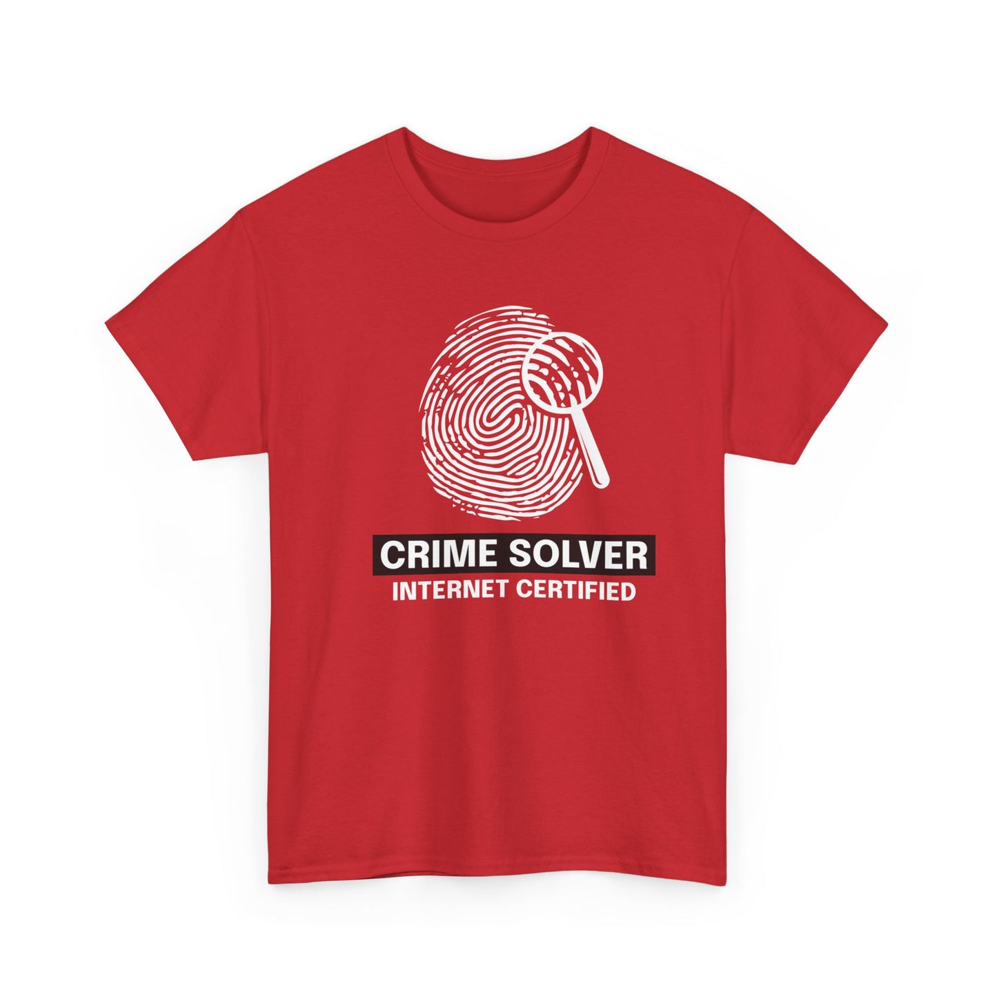 Crime Solver Unisex Heavy Cotton Tee