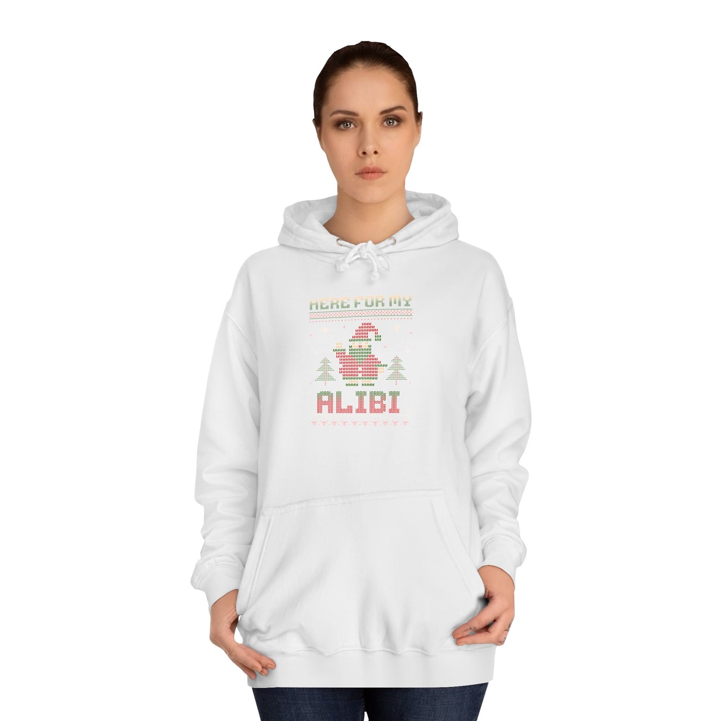 Christmas Alibi Hoodie for Unisex