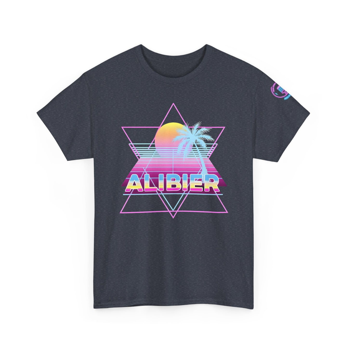 Retro Alibier Unisex Heavy Cotton Tee - ALIBIER