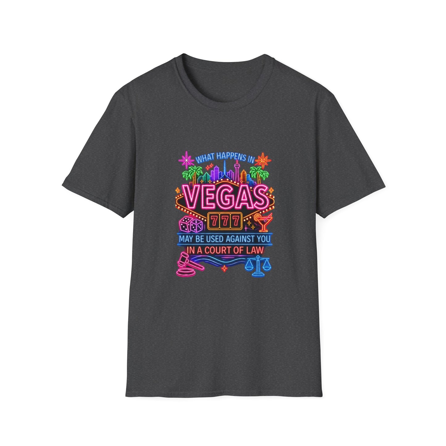 "What Happens in Vegas" Graphic Tee (No Logo)