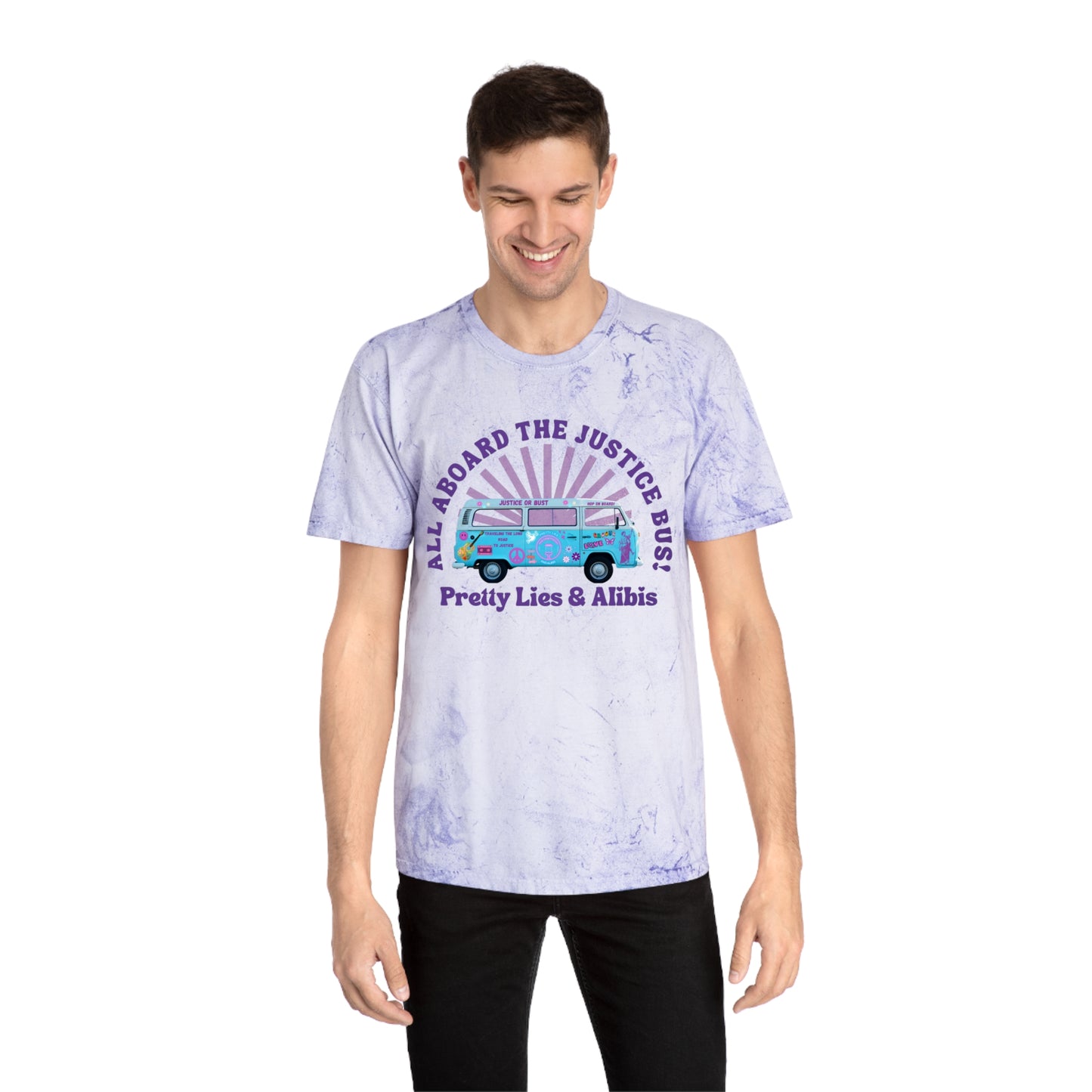 Justice Bus Unisex Color Blast T-Shirt