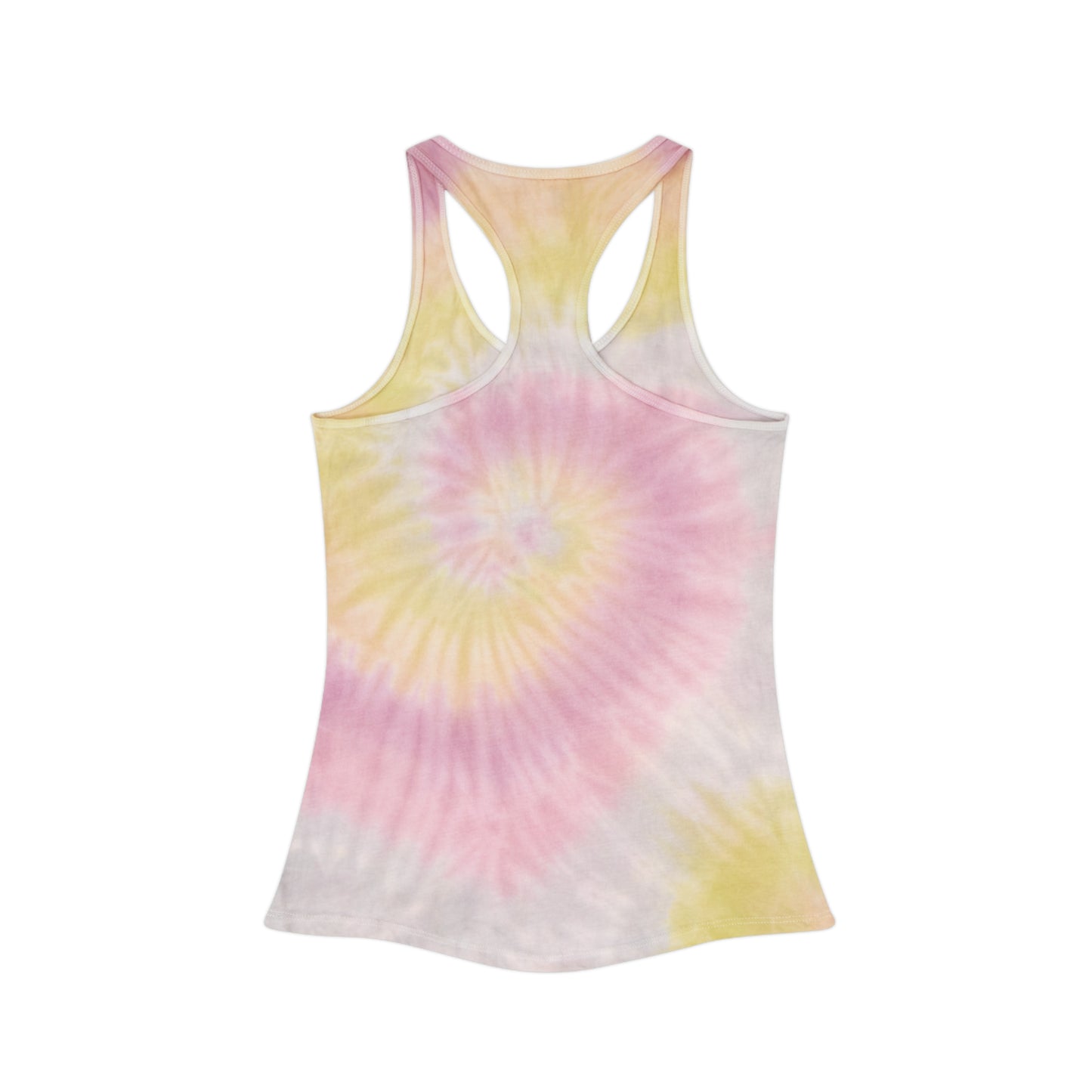 Logo Tie Dye Racerback Tank Top