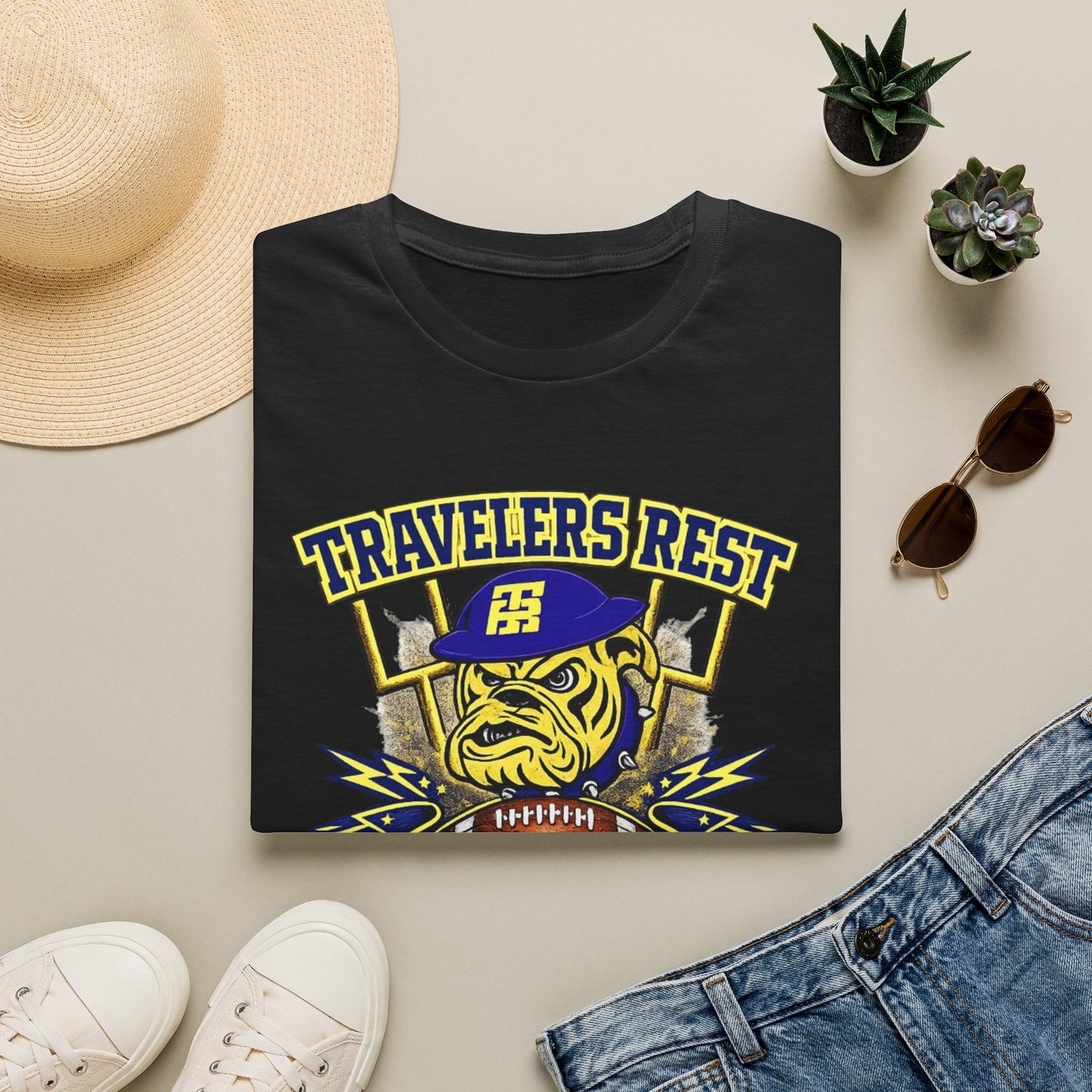 Travelers Rest Devildogs T-Shirt — TRhs Football Tee