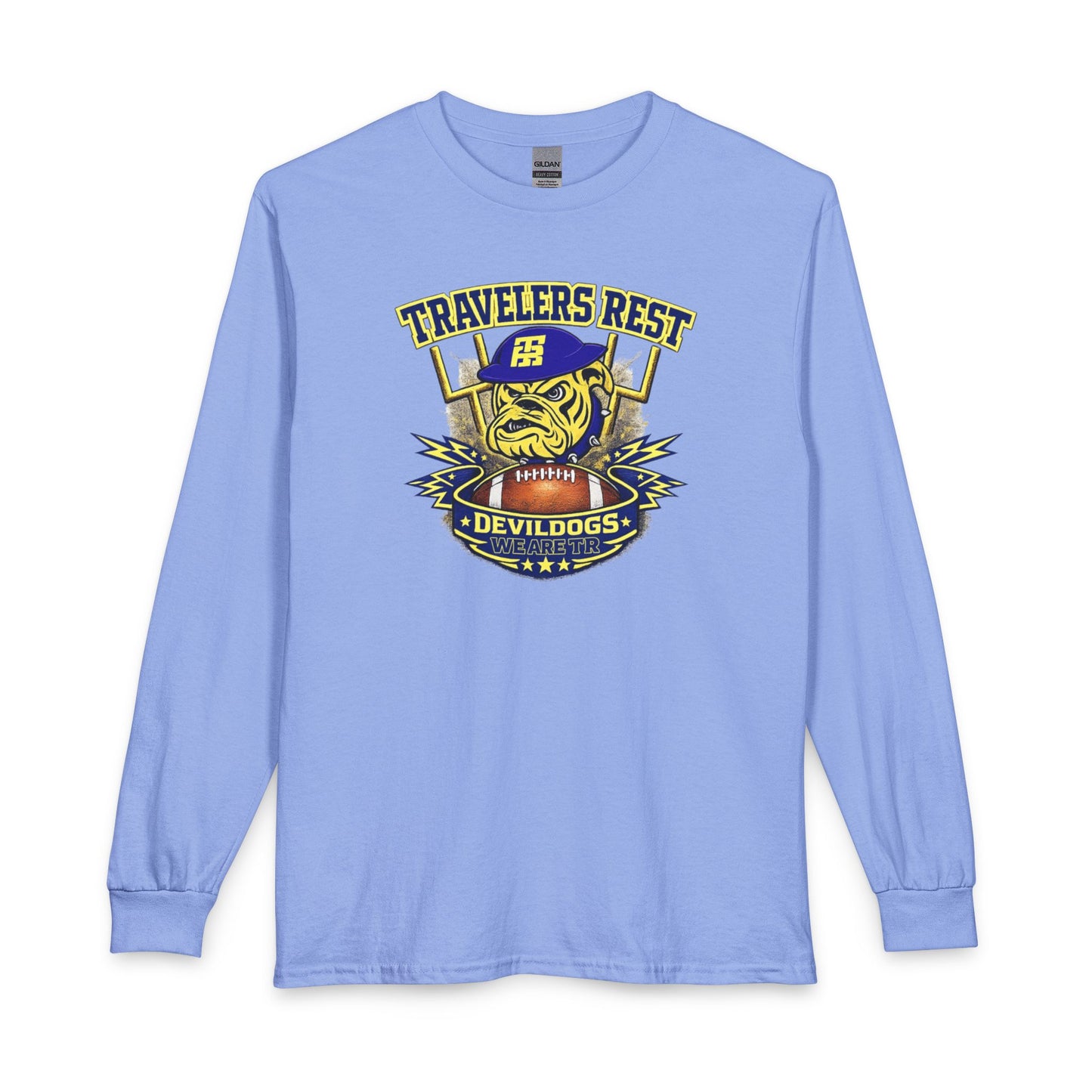 Travelers Rest Devildogs Football Long Sleeve Shirt TRHS