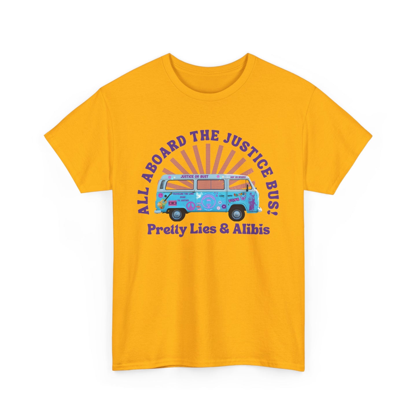 Justice Bus Unisex Heavy Cotton Tee