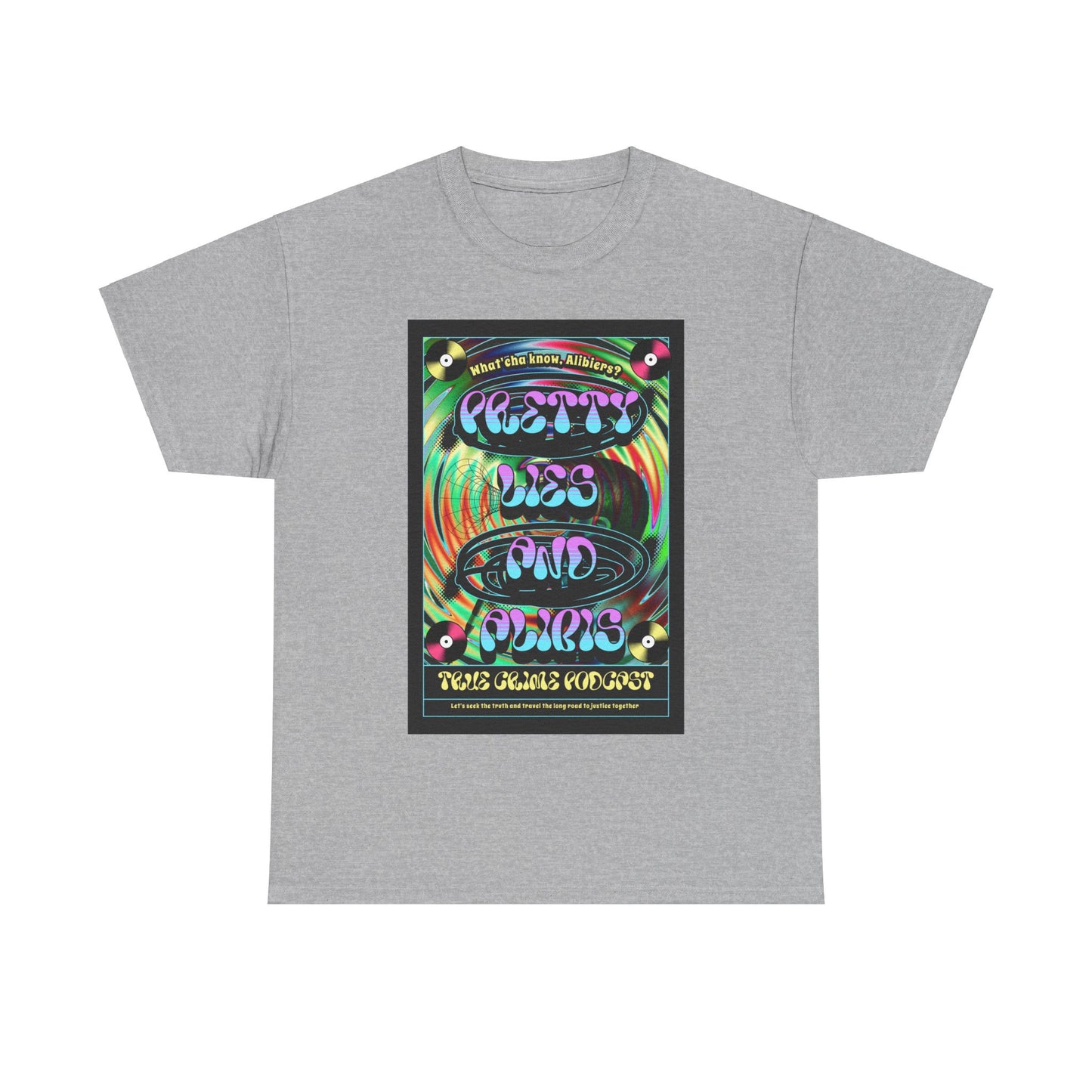 Hippie Pretty Lies Unisex Heavy Cotton Tee