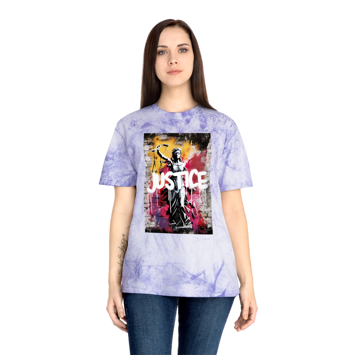 NEW! Justice Color Blast Unisex T-Shirt