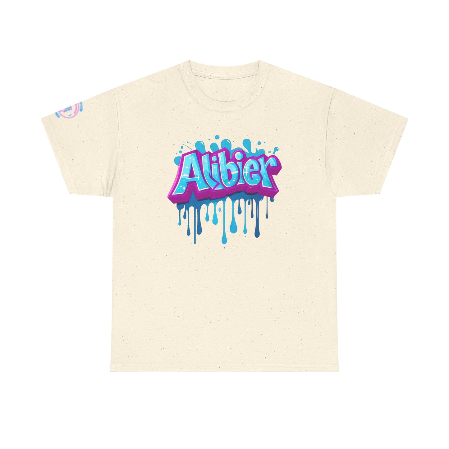 Alibier Graffiti Unisex Heavy Cotton Tee - Urban Style