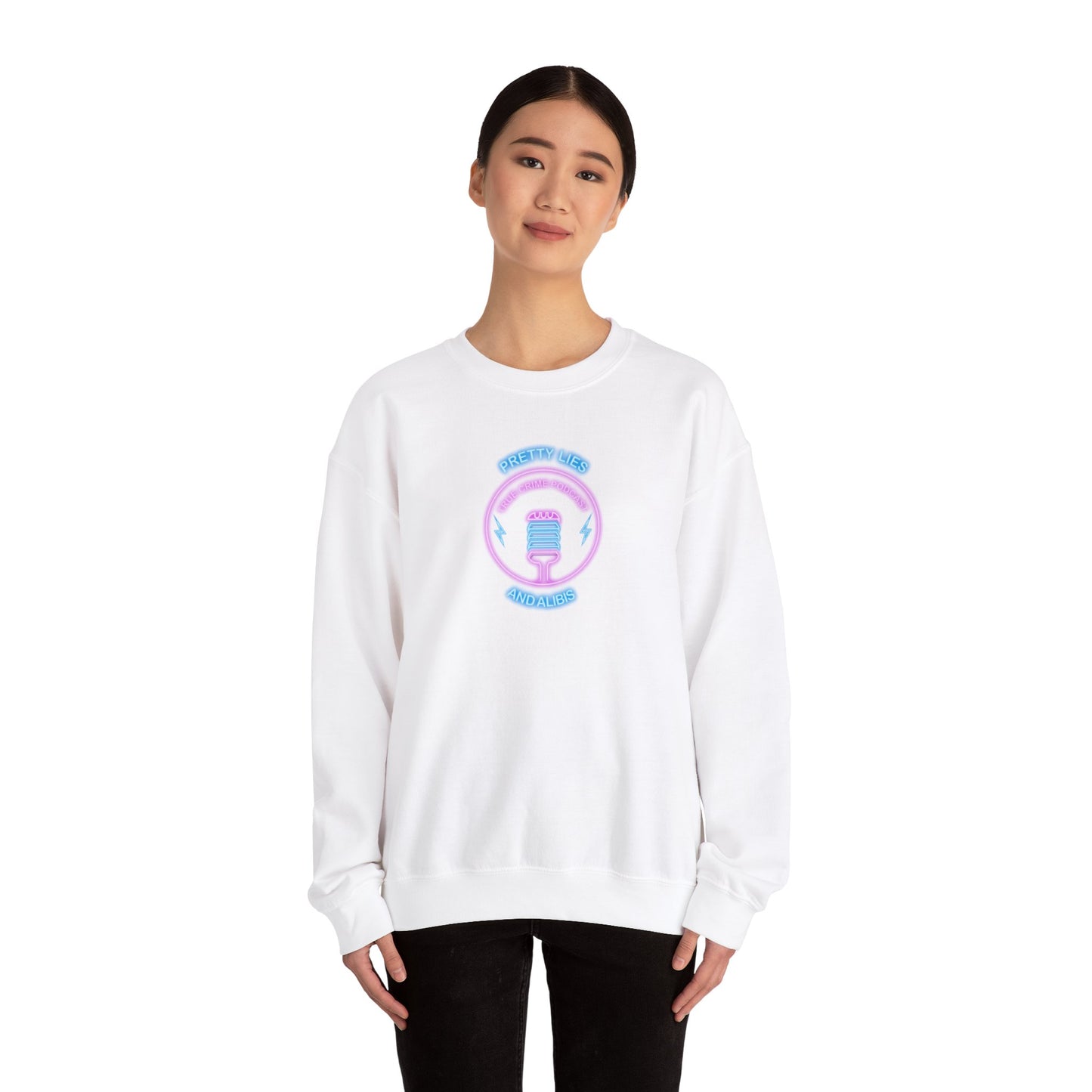 Alibier Vibrant Unisex Crewneck Sweatshirt - 'Creative Vibes' Design