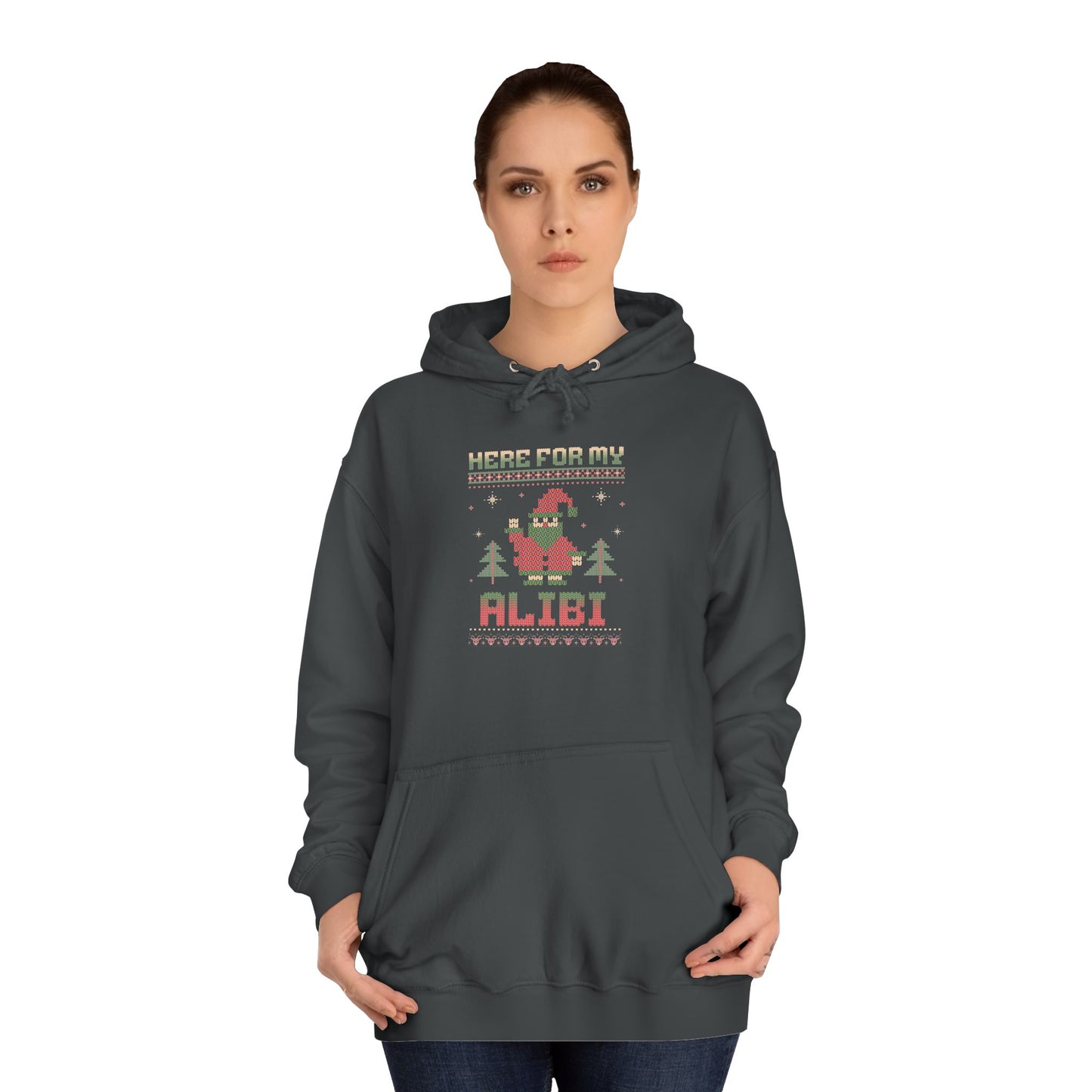 Christmas Alibi Hoodie for Unisex