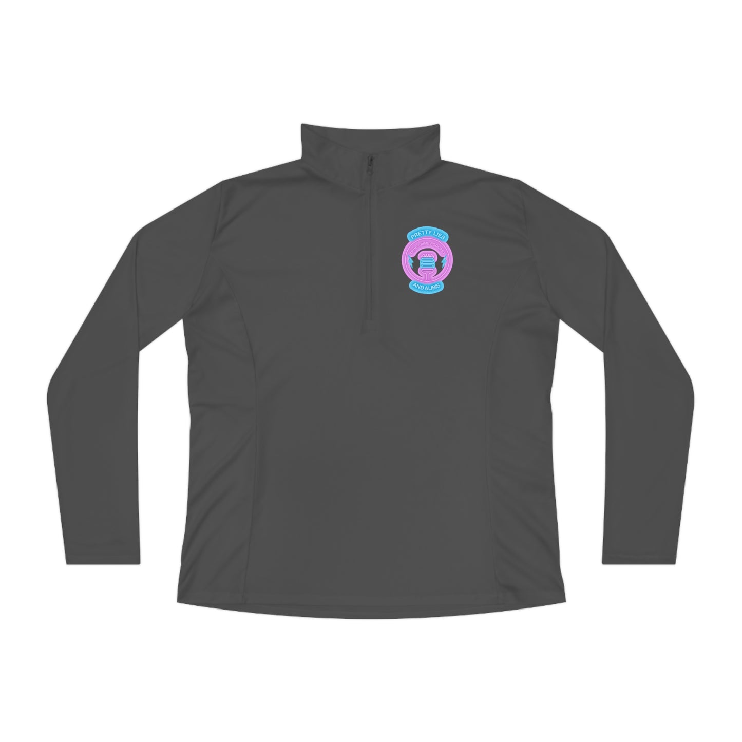 Logo Ladies Quarter-Zip Pullover