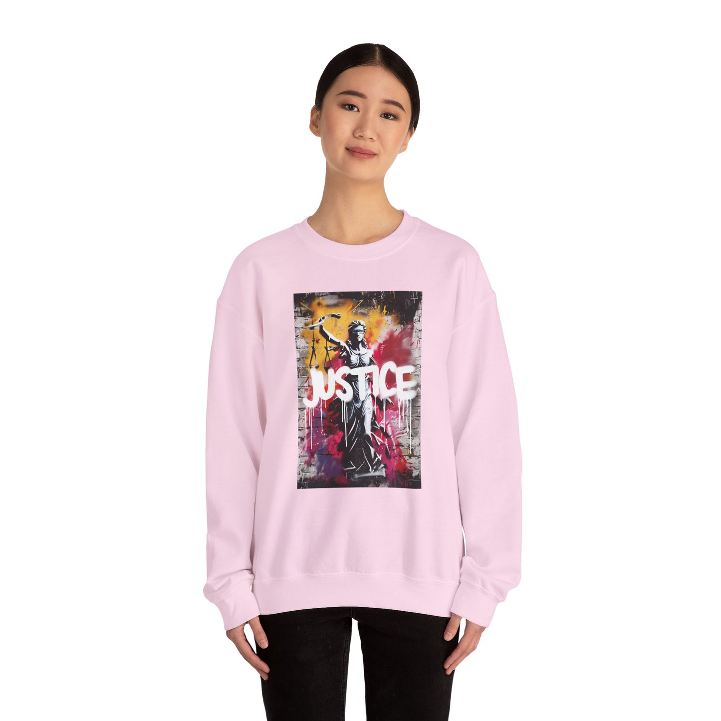 NEW! Justice Graphic Crewneck Sweatshirt - Unisex Heavy Blend™