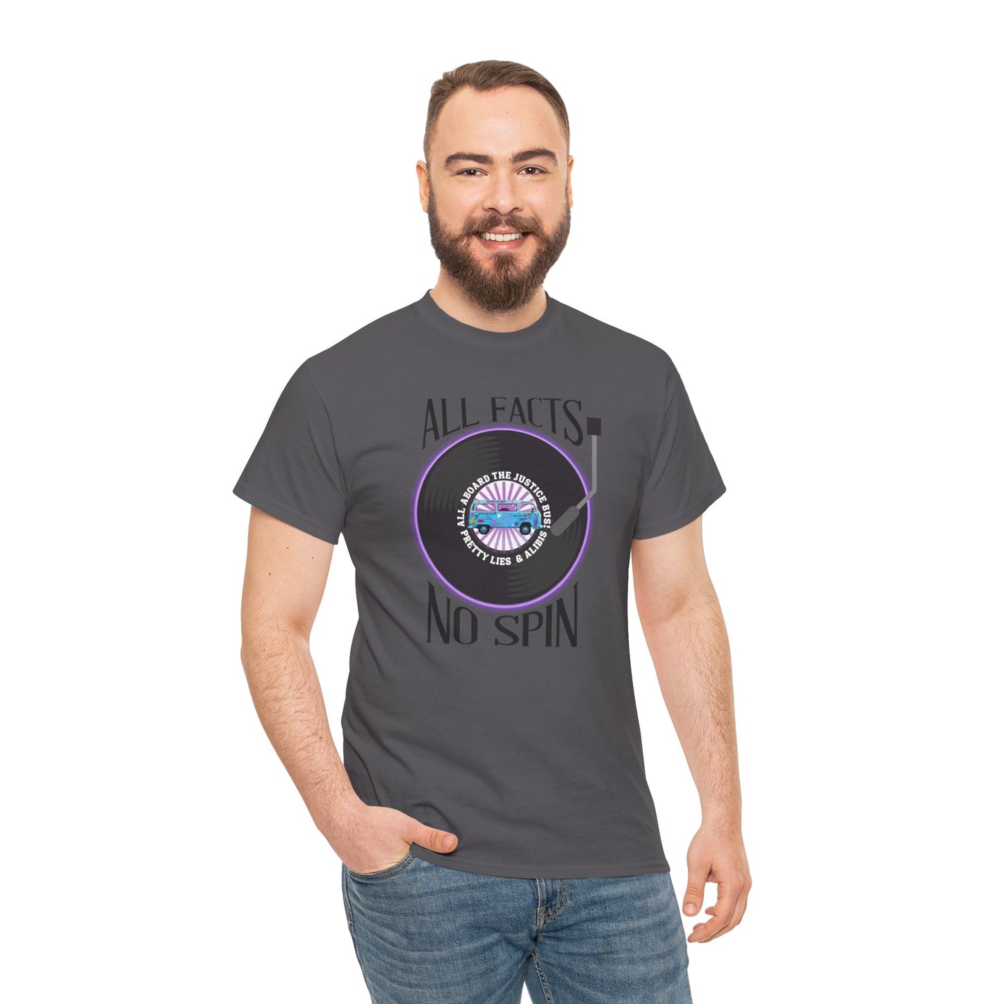 All Facts No Spin Unisex Heavy Cotton Tee